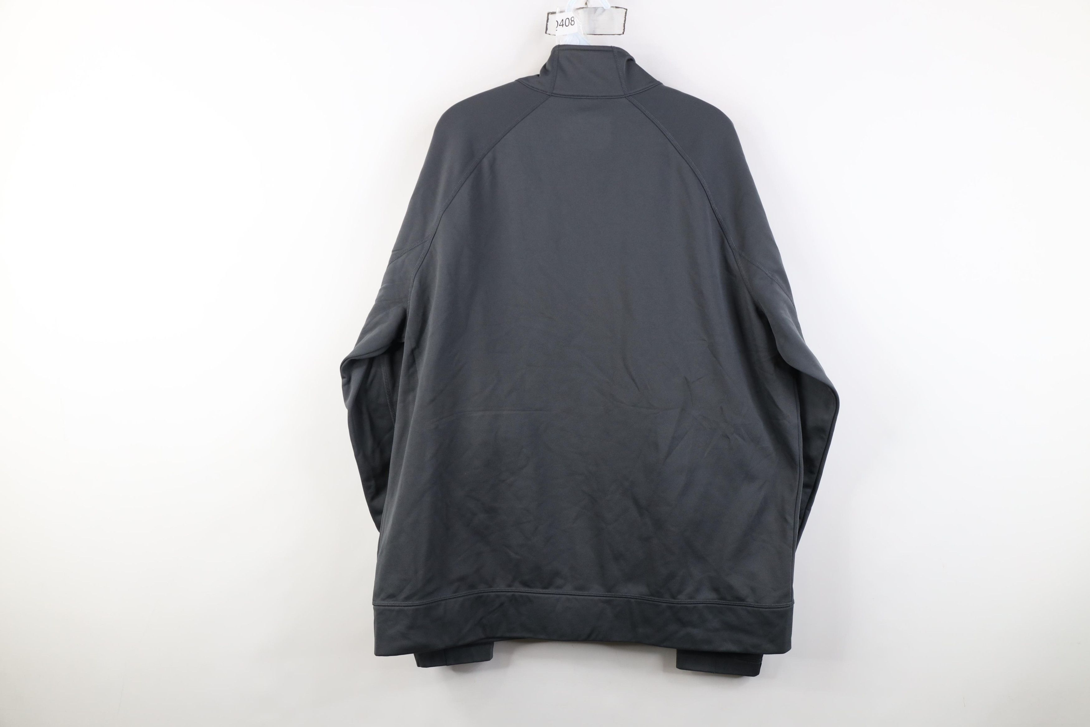 Vintage Y2K Tigers Lions Mashup Full Zip Jacket Gray Polyester Size US XL / EU 56 / 4 - 14 Thumbnail