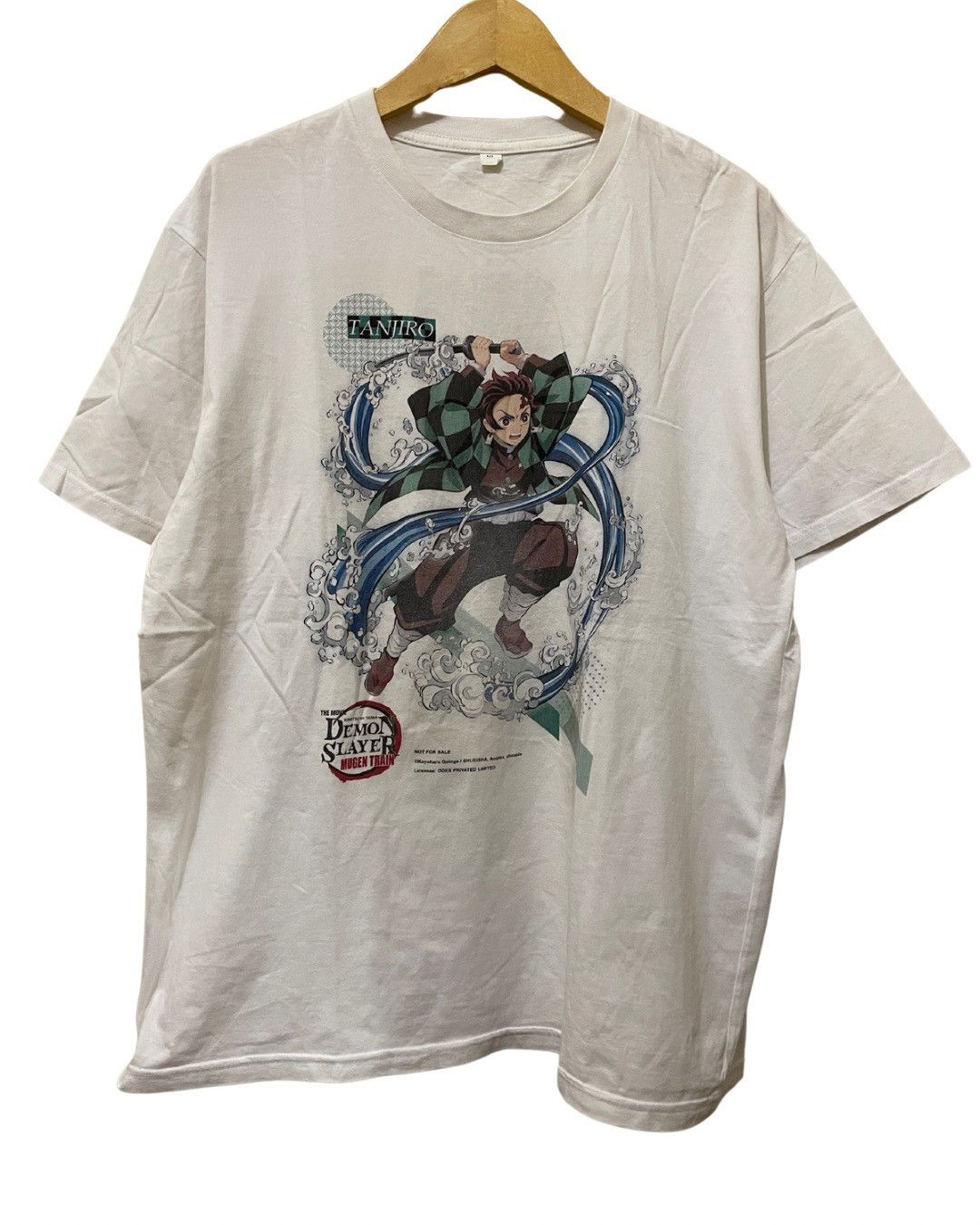 Anime Tanjiro Demon Slayer T-shirt Mugen Train The Movie Tee Size US XL / EU 56 / 4 - 2 Thumbnail