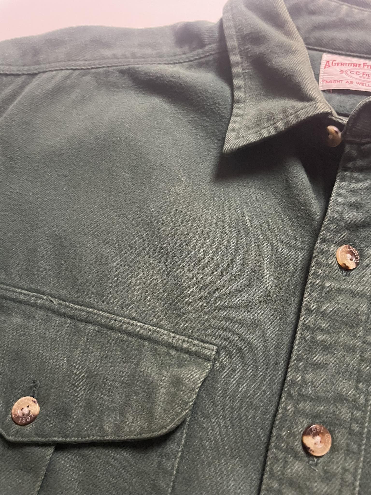 Filson × Vintage Vintage Filson Buttoned Shirt Size US XXL / EU 58 / 5 - 5 Thumbnail