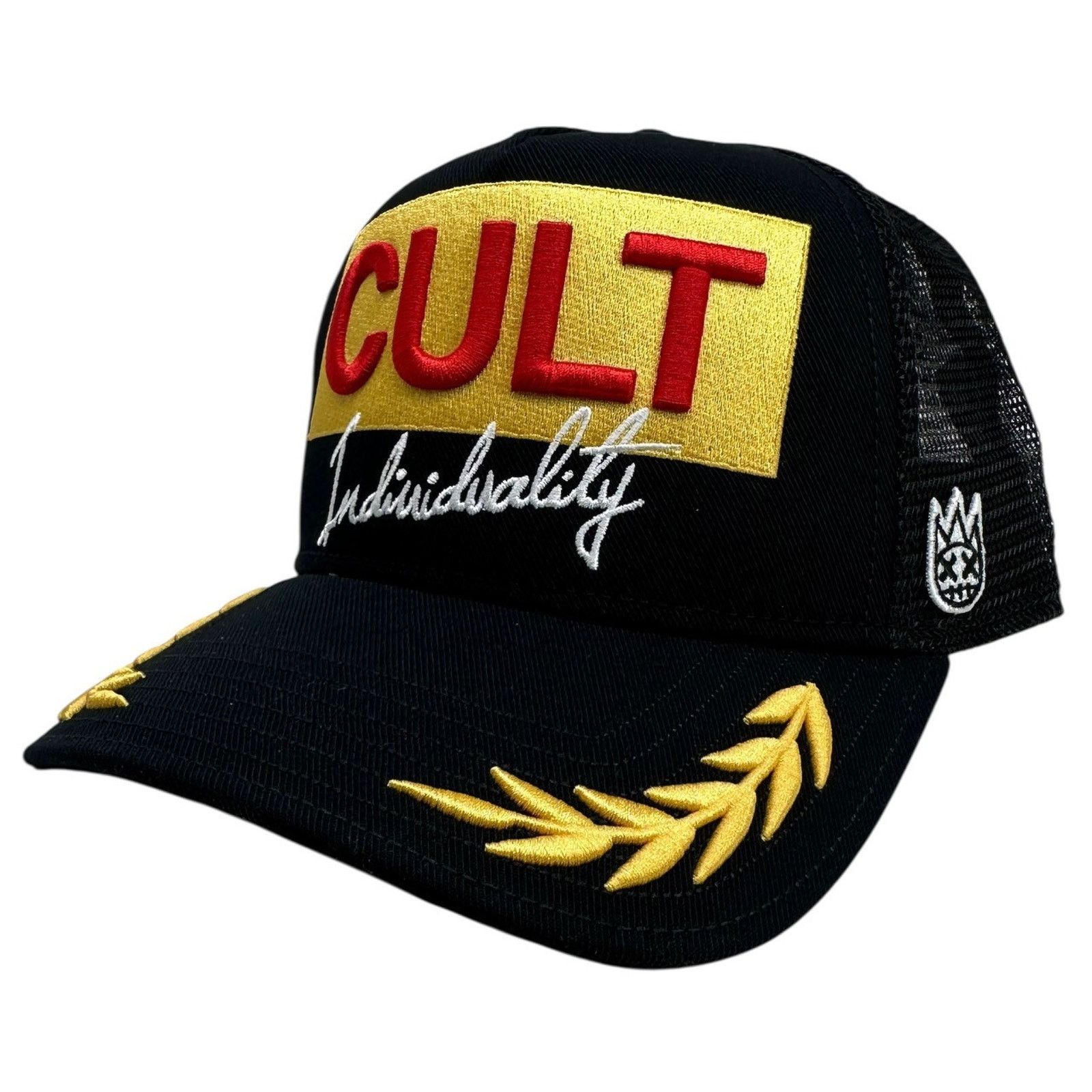 Cult Of Individuality Cult of Individuality Trucker Hat 3D Embroidered Cult Racing Size ONE SIZE - 2 Thumbnail