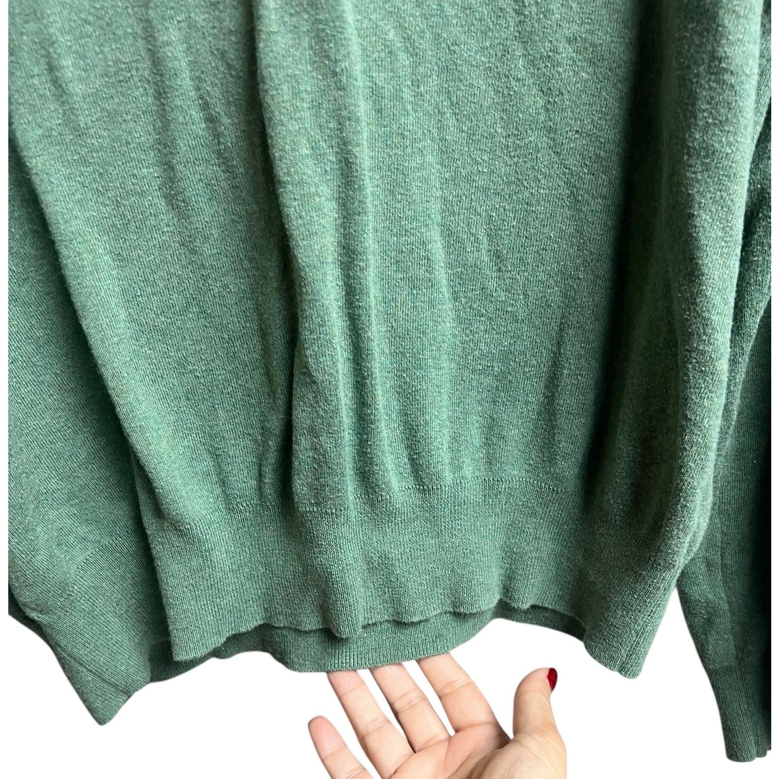 Ralph Lauren Polo by Ralph Lauren Men's Pima Cotton V-Neck Sweater Large Size US L / EU 52-54 / 3 - 7 Thumbnail