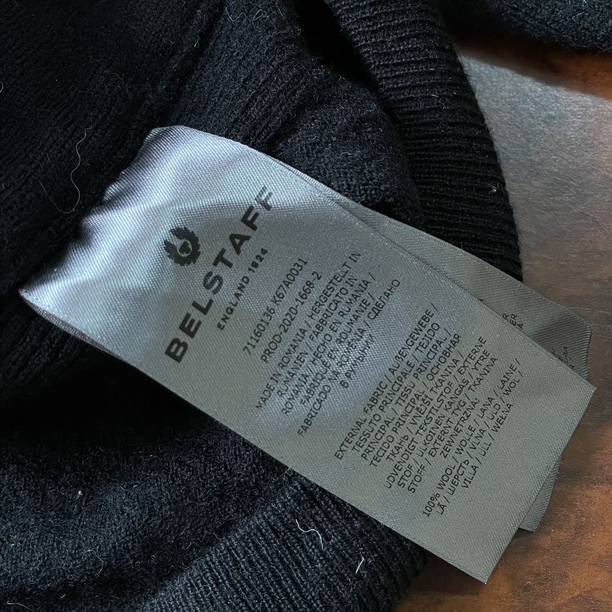Belstaff Belstaff kelby sweater wool bomber Moto Jacket military old Size US XS / EU 42 / 0 - 7 Thumbnail