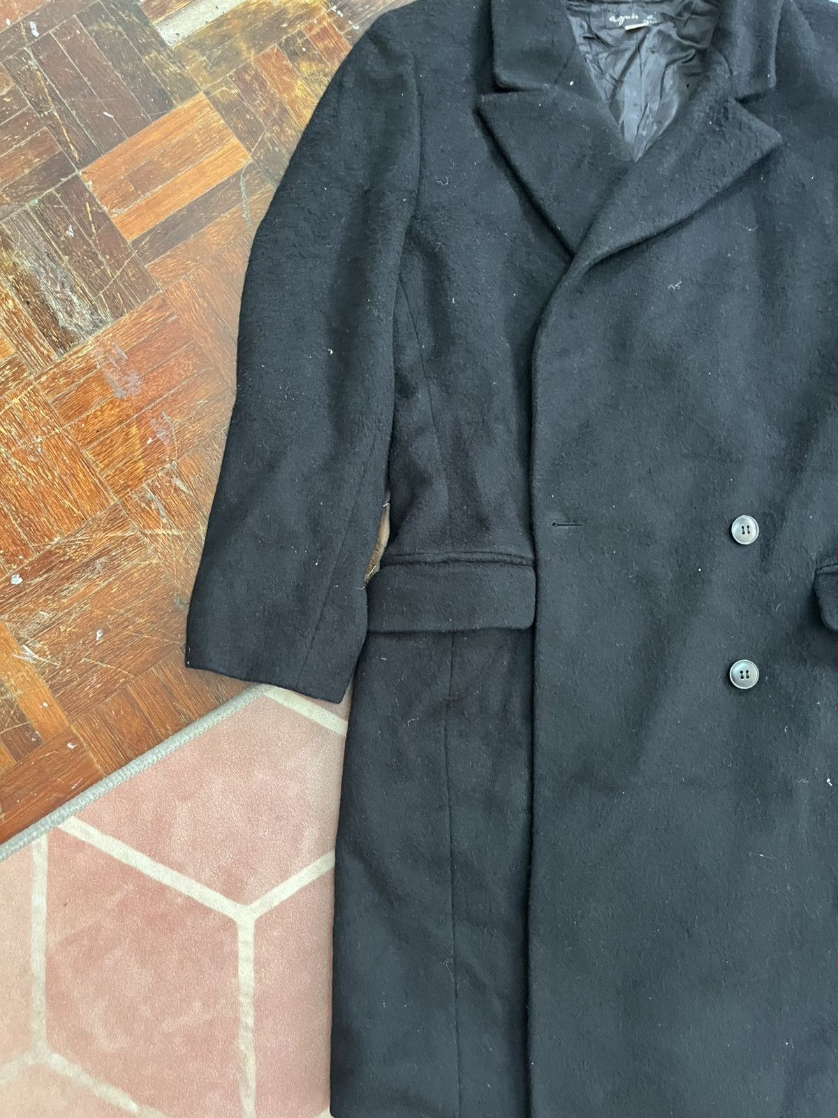agnes b. vintage LUXURIOUS AGNES B DESIGNER WOOL PARKA Size S / US 4 / IT 40 - 3 Thumbnail