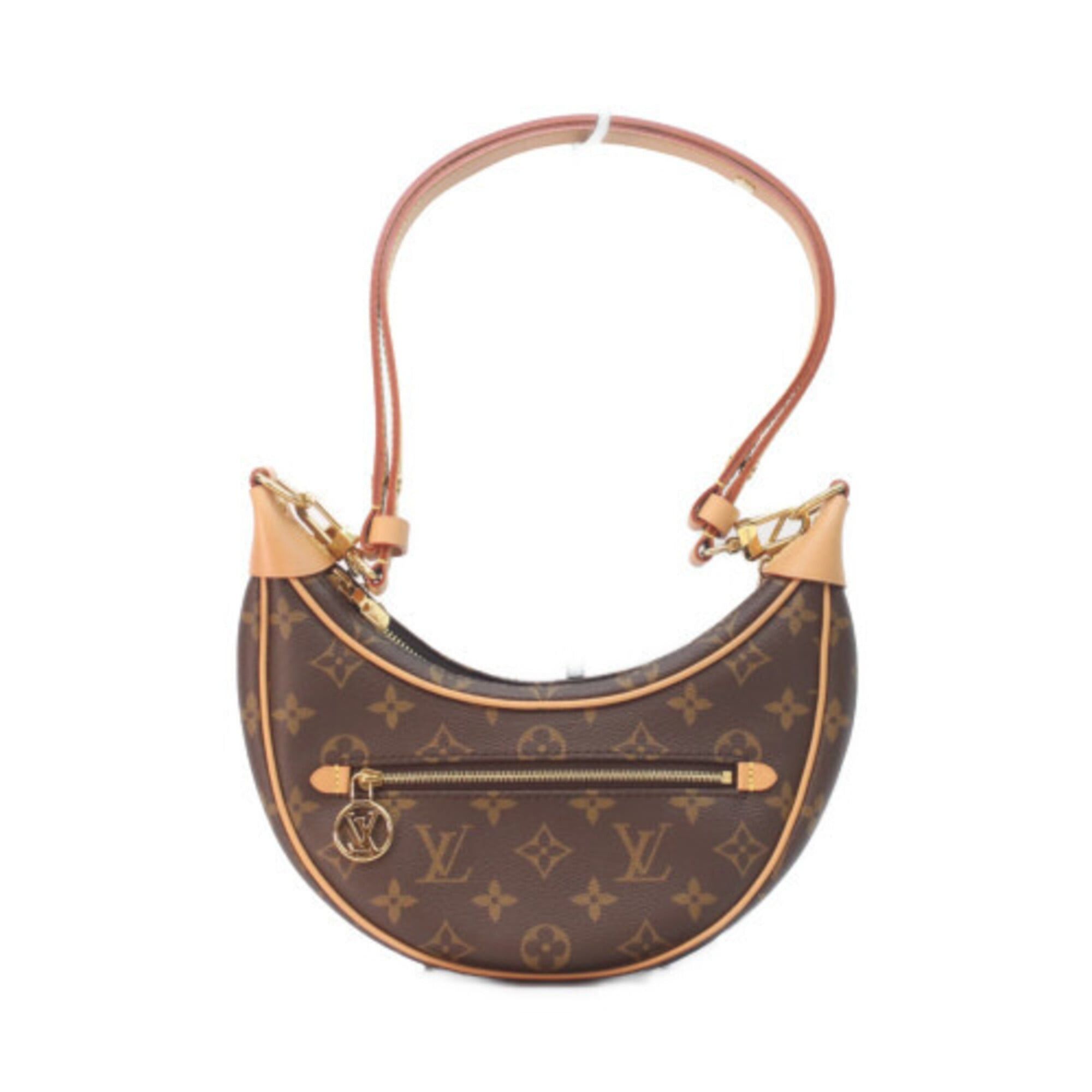 Louis Vuitton LOUIS VUITTON M81098 Monogram Loop Shoulder Bag, Beige, Gold Hardware, Women's Size ONE SIZE - 1 Thumbnail