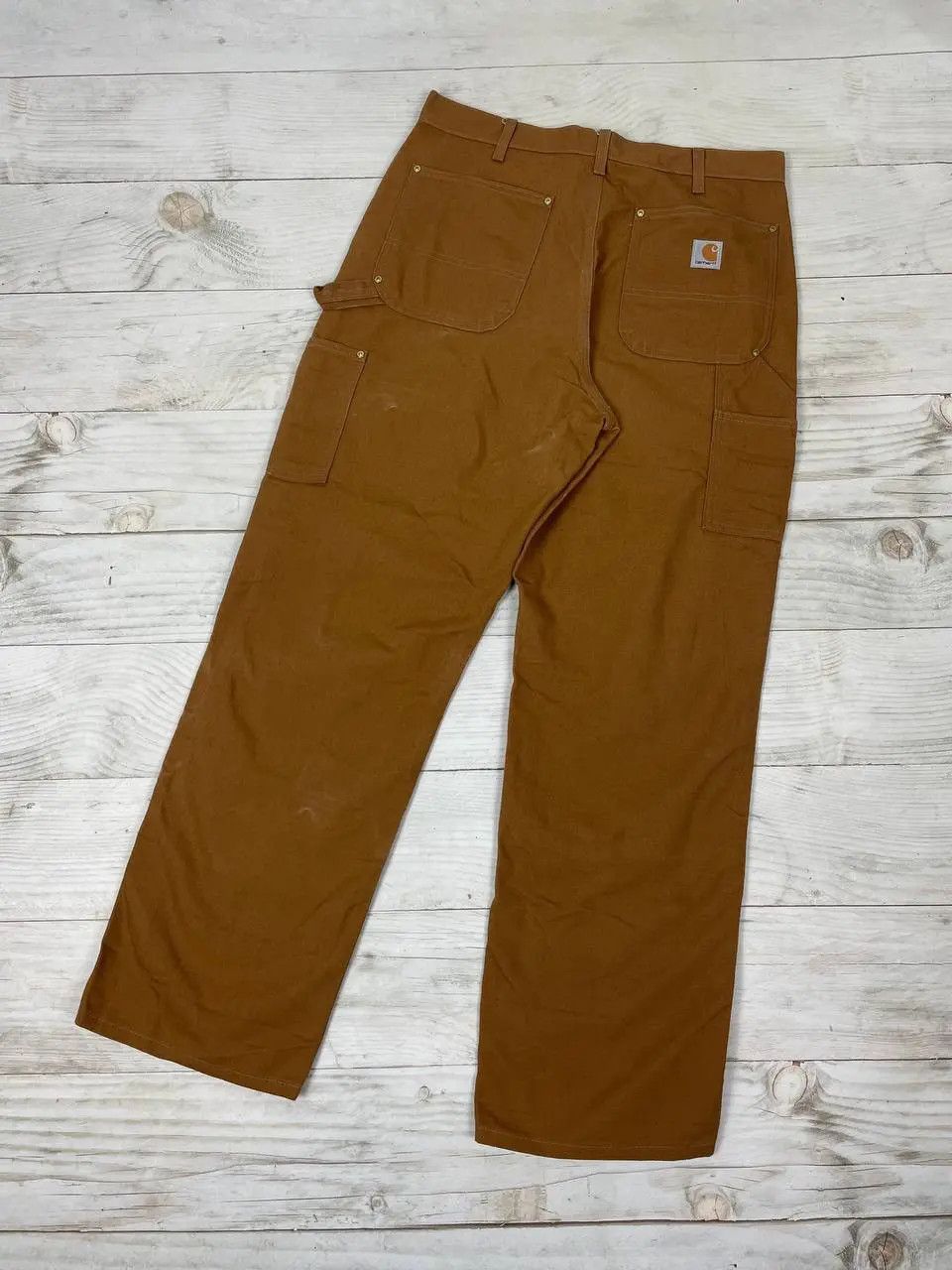 Carhartt Vintage Carhartt Double Knee Carpenter Pants 90s Distrissed Size US 34 / EU 50 - 1 Thumbnail