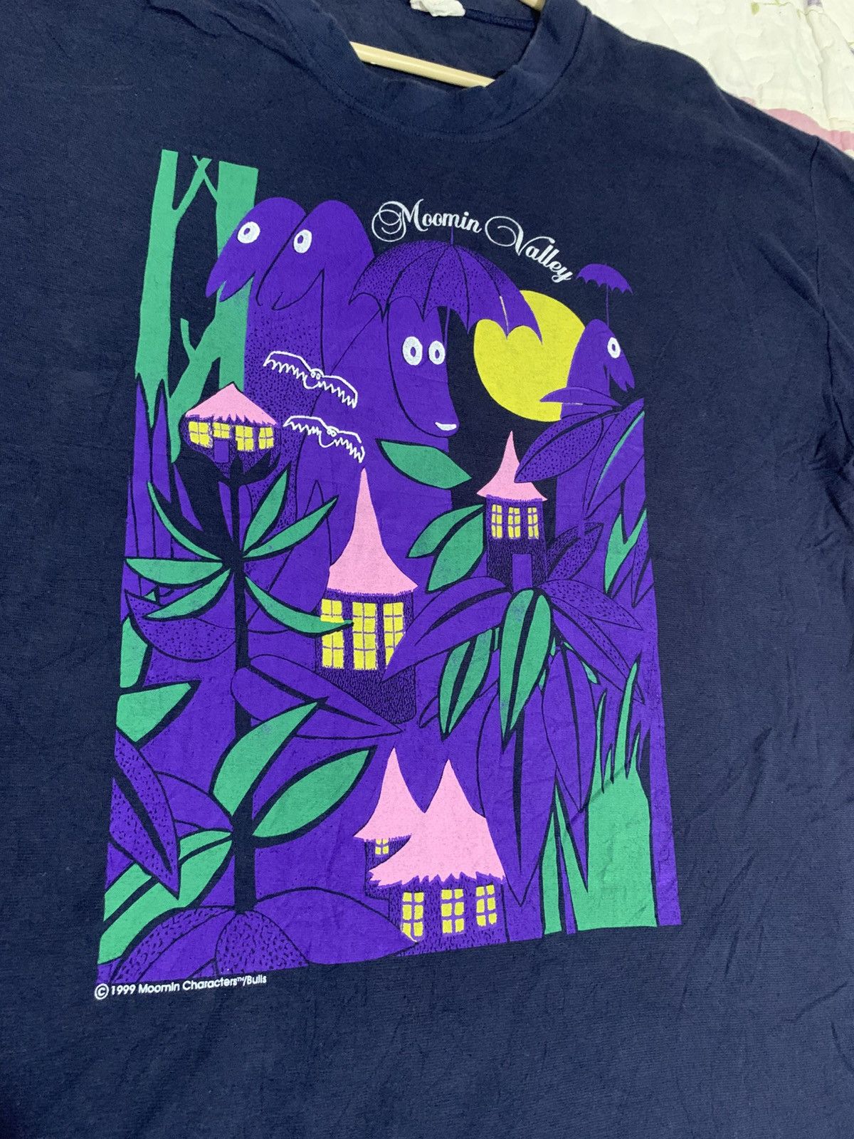 Anime Vintage Moomin Valley 1999 moomin characters cartoon Size US L / EU 52-54 / 3 - 3 Thumbnail