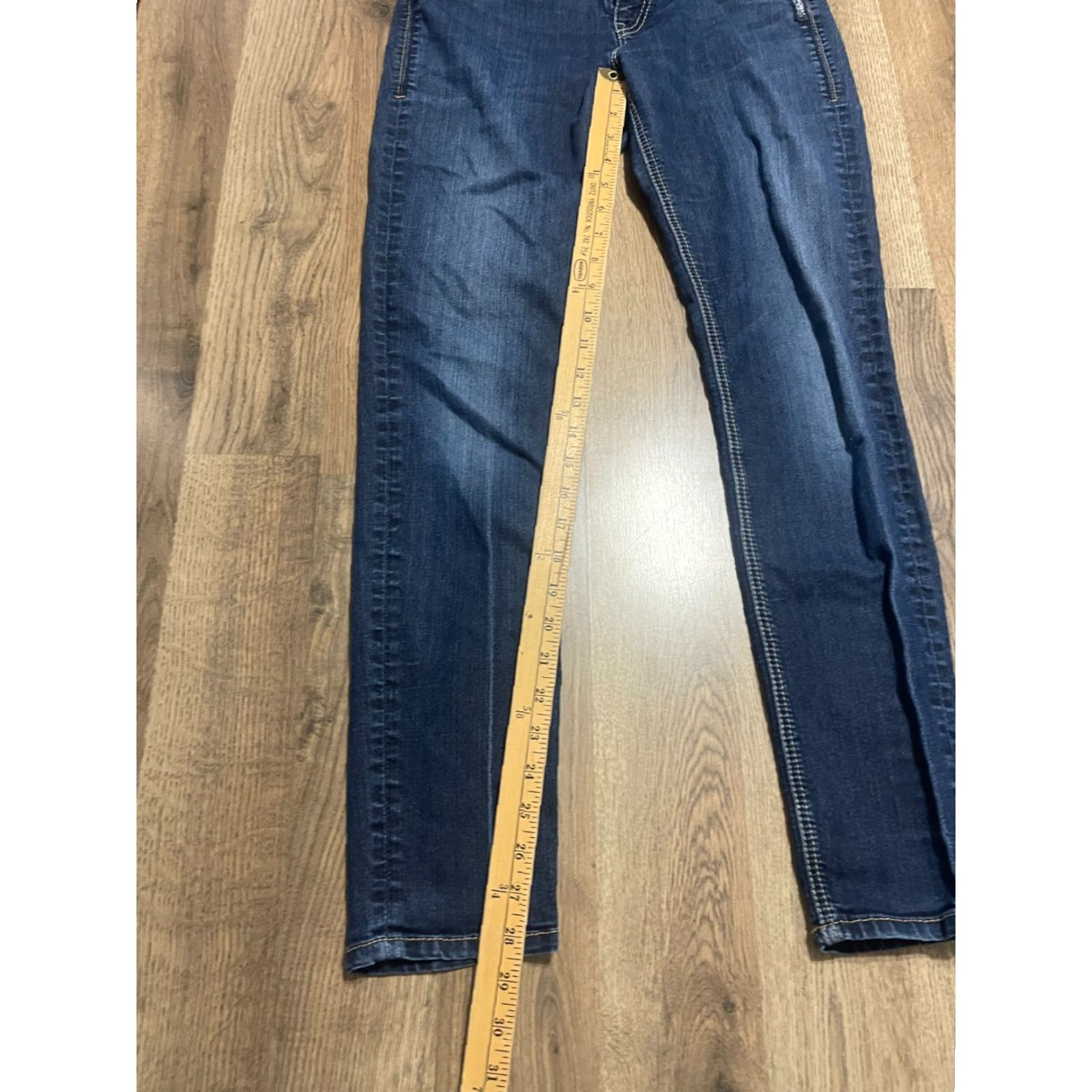 Silver Jeans Co. VINTAGE? Silver Jeans Women’s SUKI Jegging Denim Pockets Blue 29/31 Jeans Size 29" - 5 Thumbnail