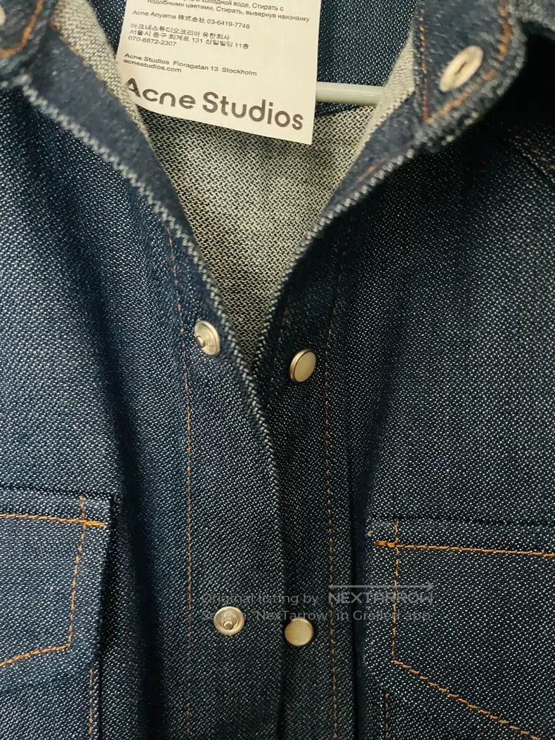 Acne Studios Acne Studios Denim Shirt Size XS / US 0-2 / IT 36-38 - 3 Thumbnail