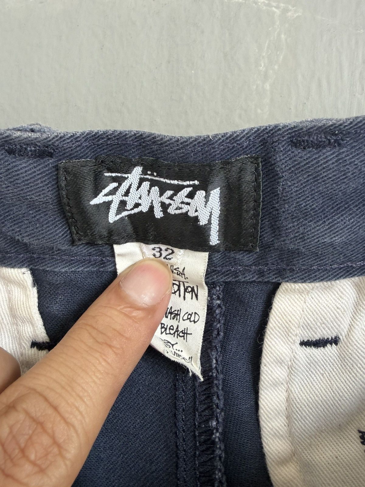 Stussy Vintage 90s Stussy Shorts Pants Size US 31 - 3 Thumbnail