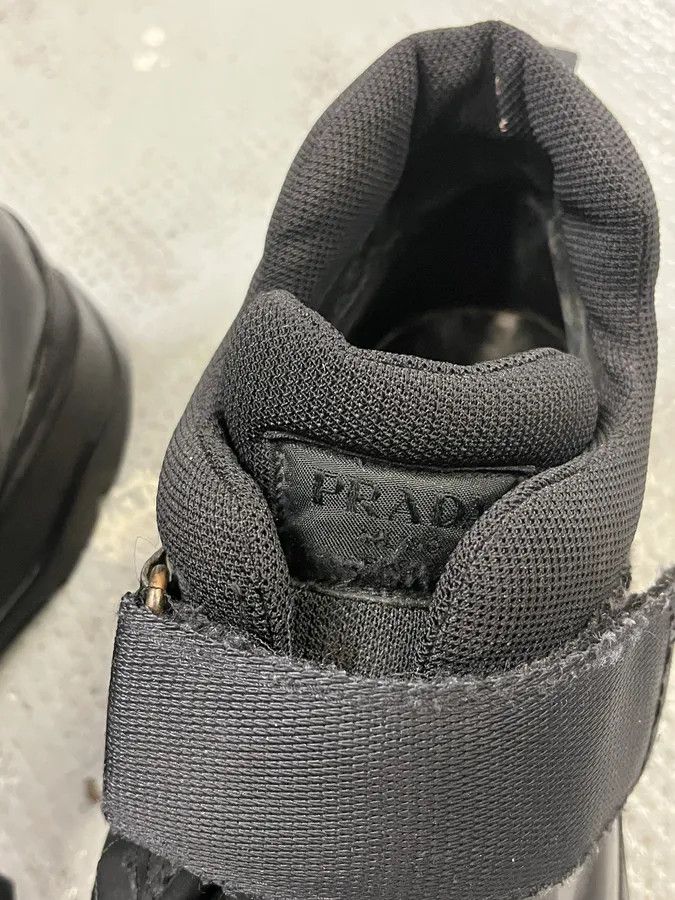 Prada FW2000 Prada Black Strapped Leather Boots Size US 9.5 / EU 42-43 - 6 Thumbnail