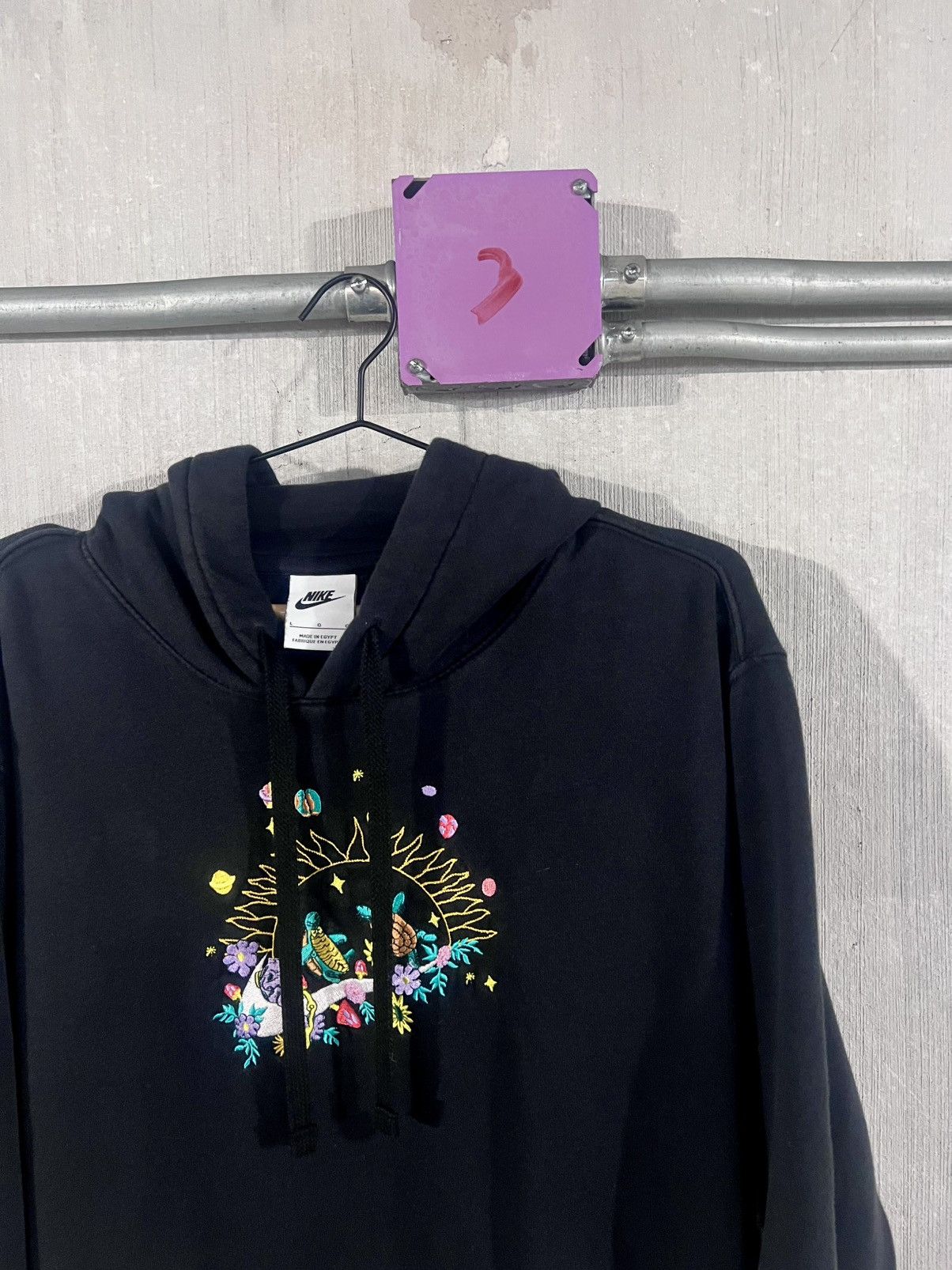 Nike 🌞 Trippy Turtle Hoodie by Nike 🐢 Size US L / EU 52-54 / 3 - 1 Thumbnail