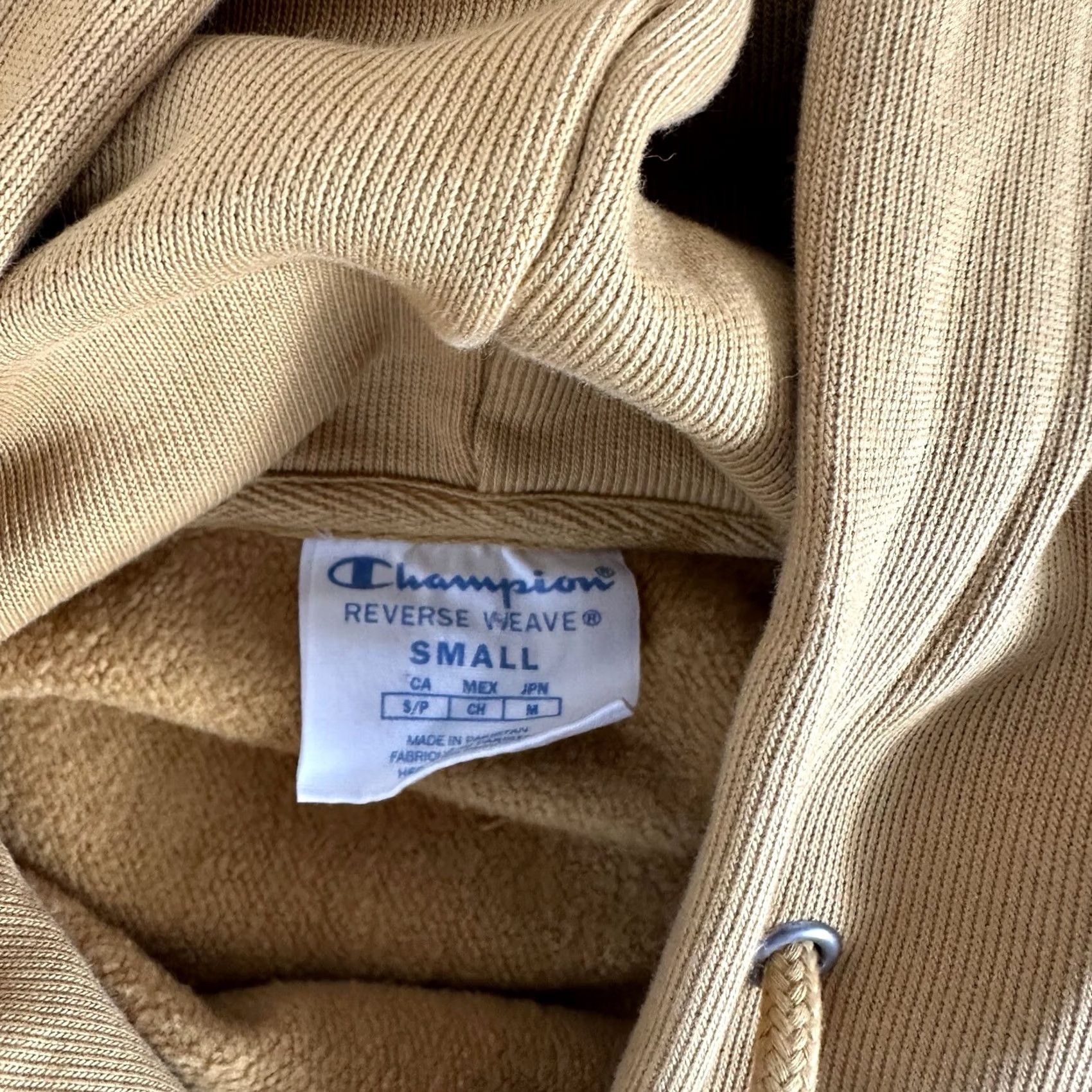 Champion VINTAGE Champion Reverse Weave Hoodie Sweatshirt Mens Small Brown Thick Pullover Hooded Logo Sweatshirt Men USA Size US S / EU 44-46 / 1 - 6 Thumbnail