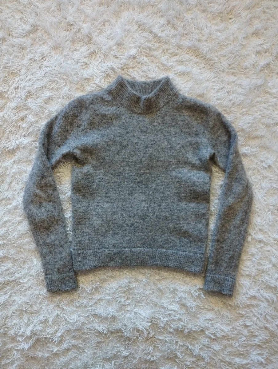 image of Acne Studios Mohair Sweater in Grey, Women's (Size XS)