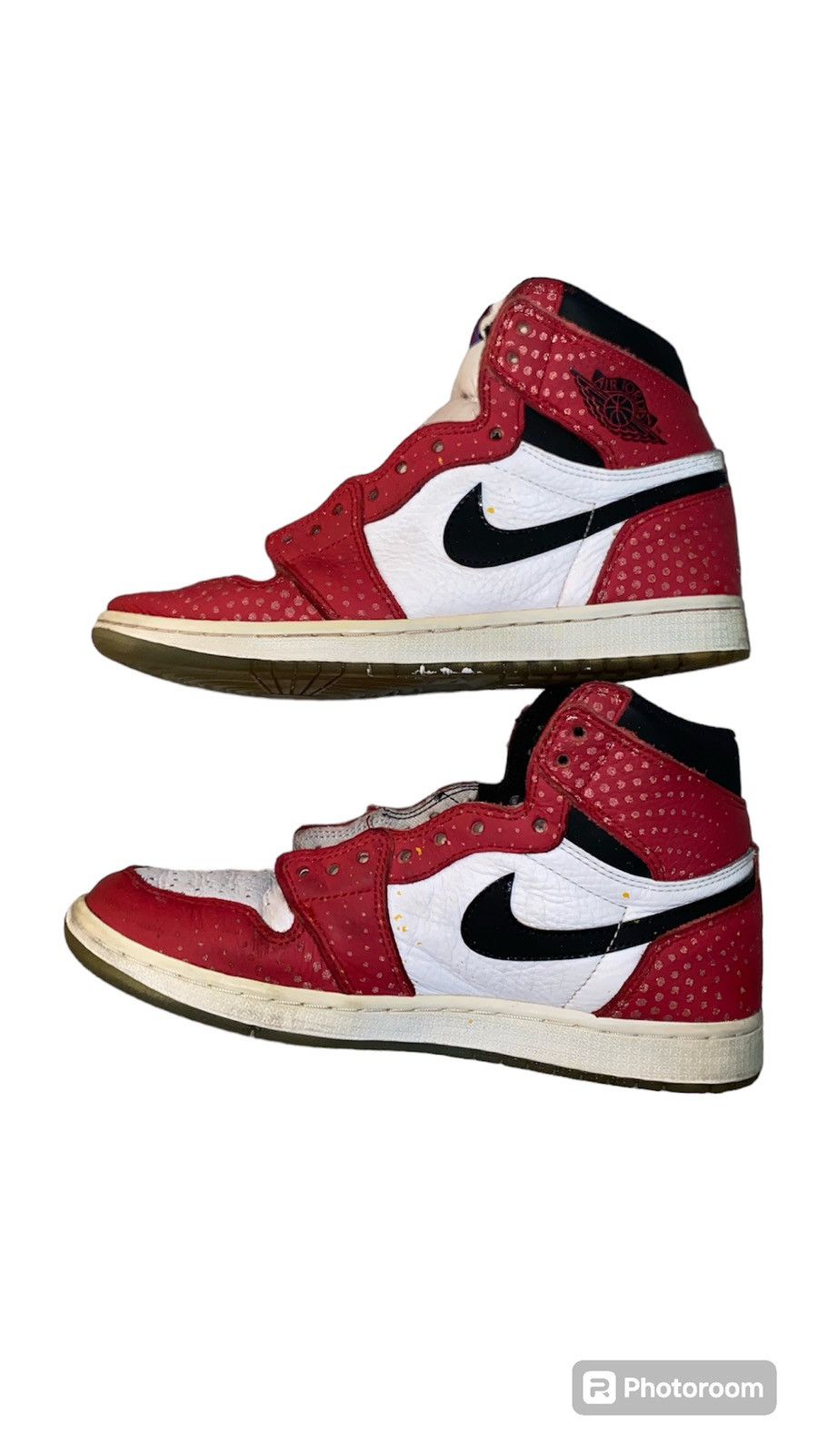 Jordan Brand Jordan 1 Retro High Chicago Spider Man Origin Story Size US 8 / EU 41 - 1 Thumbnail