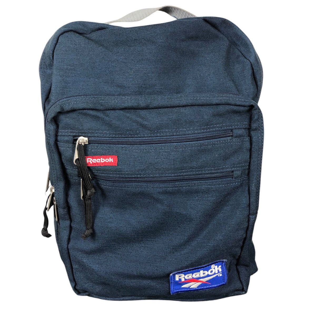 Japanese Brand 📌Vintage Back Pack Reebok Big Logo Size ONE SIZE - 4 Thumbnail