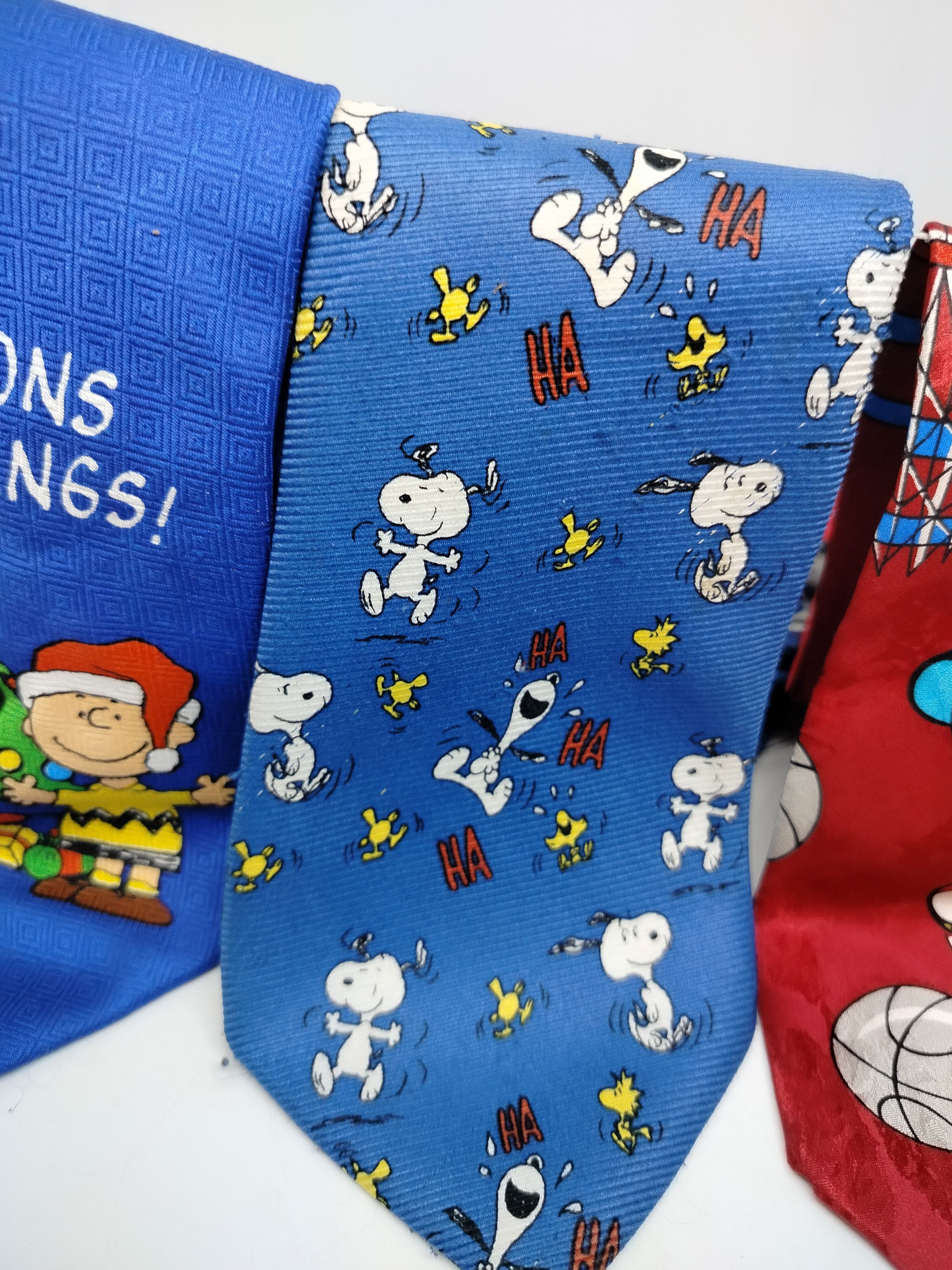 Disney Vintage Lot of 12 Men's Ties,tie, Disney,Peanut,snoopy,NFL Size ONE SIZE - 4 Thumbnail
