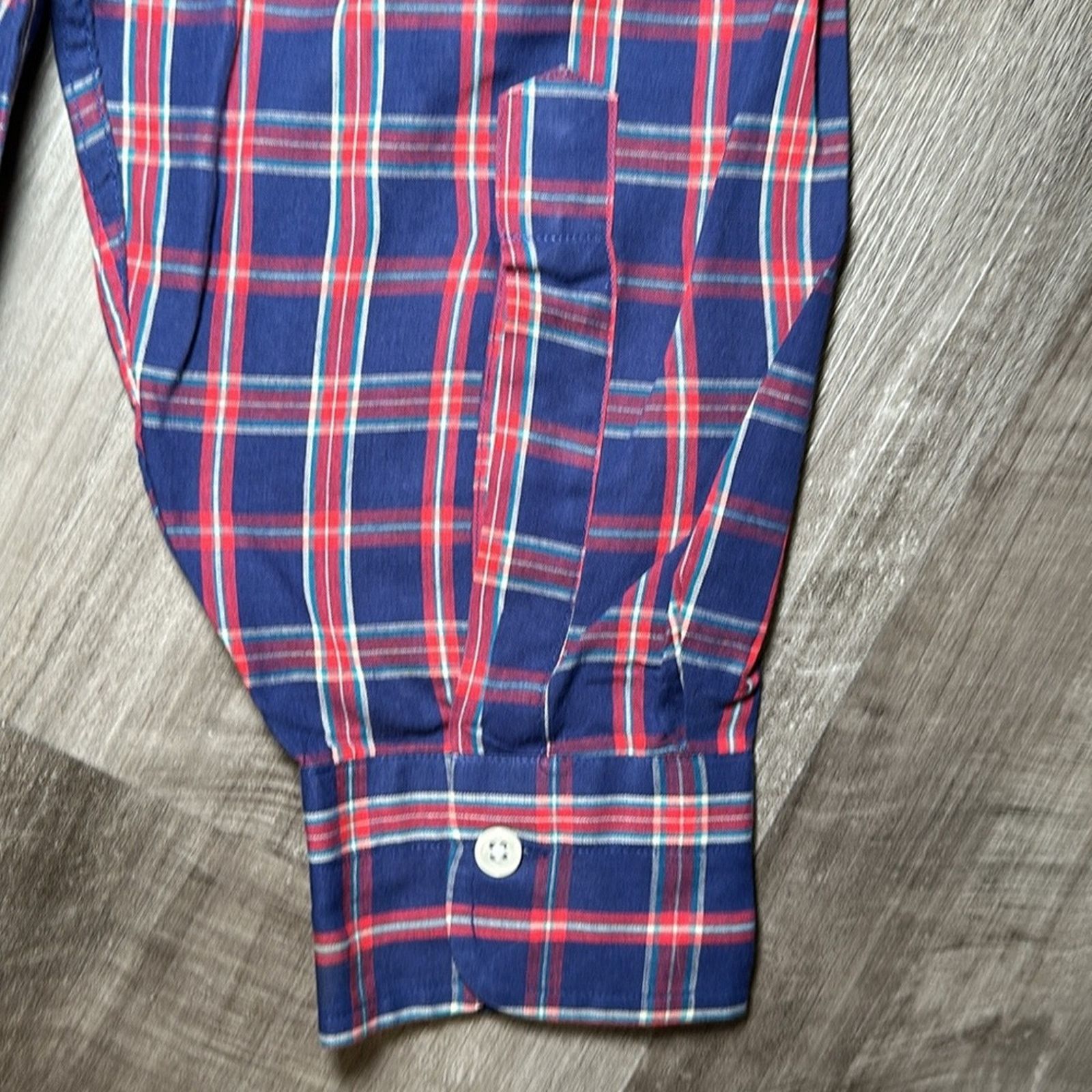 Gant Gant Blazer Plaid Long Sleeve Button Down - 15.5 33 (Medium) Size US M / EU 48-50 / 2 - 4 Thumbnail