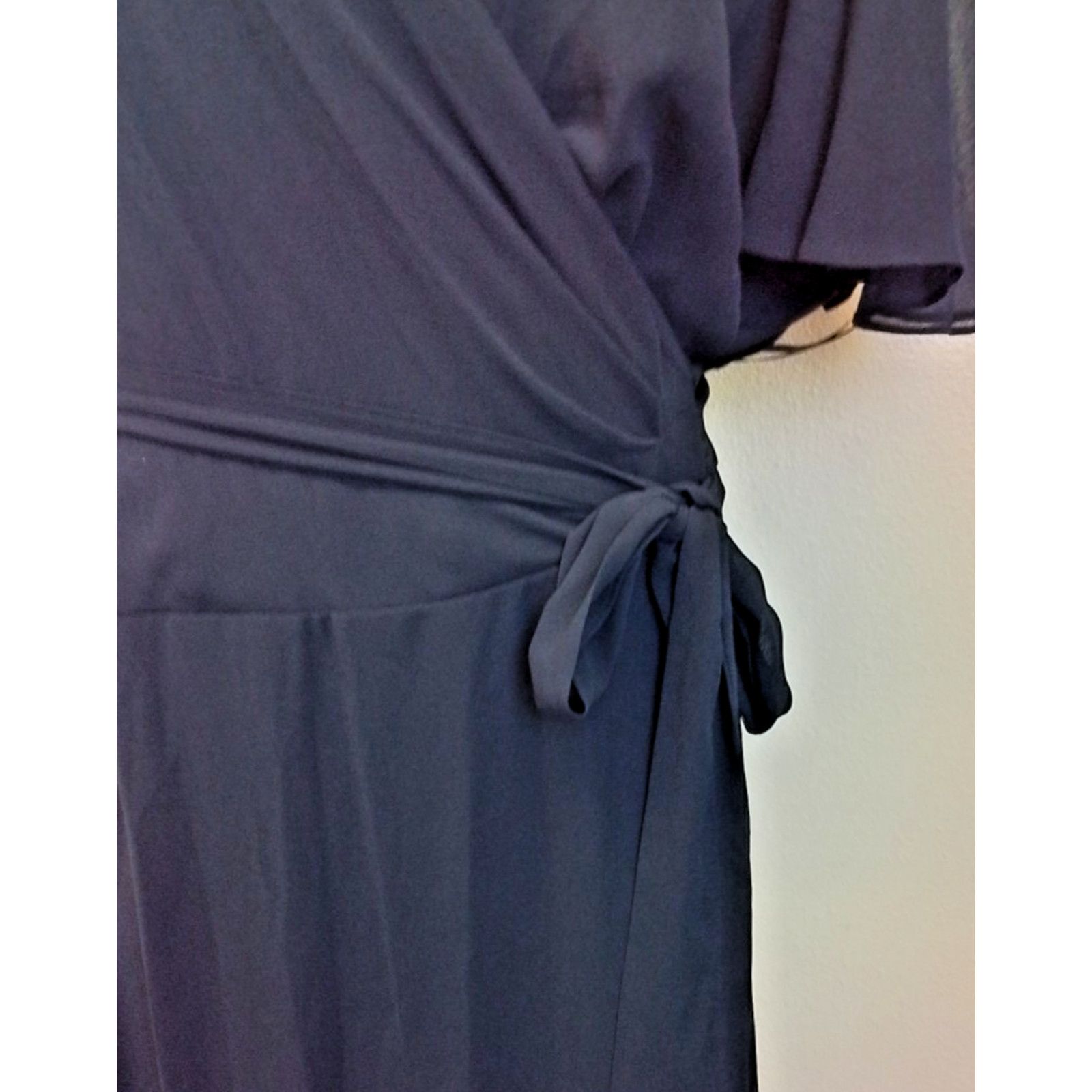 Lauren Ralph Lauren Lauren Ralph Lauren Dress Women's 18 Blue Chiffon W/ Tags Size XXL / US 16-18 / IT 52-54 - 4 Thumbnail