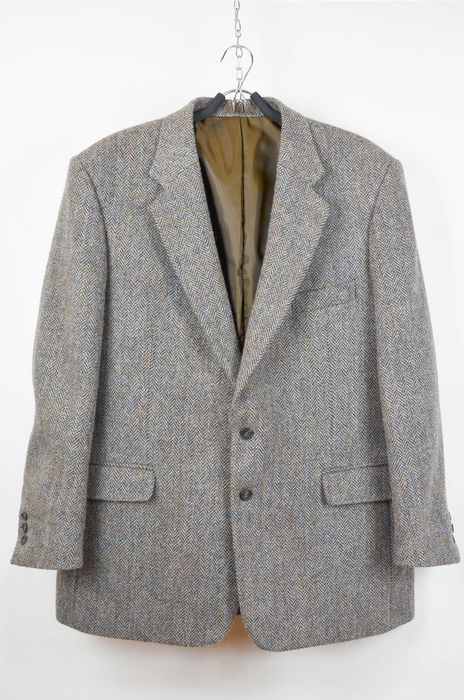 Harris Tweed HARRIS TWEED Vintage Tweed Blazer Jacket Brook Taverner ...