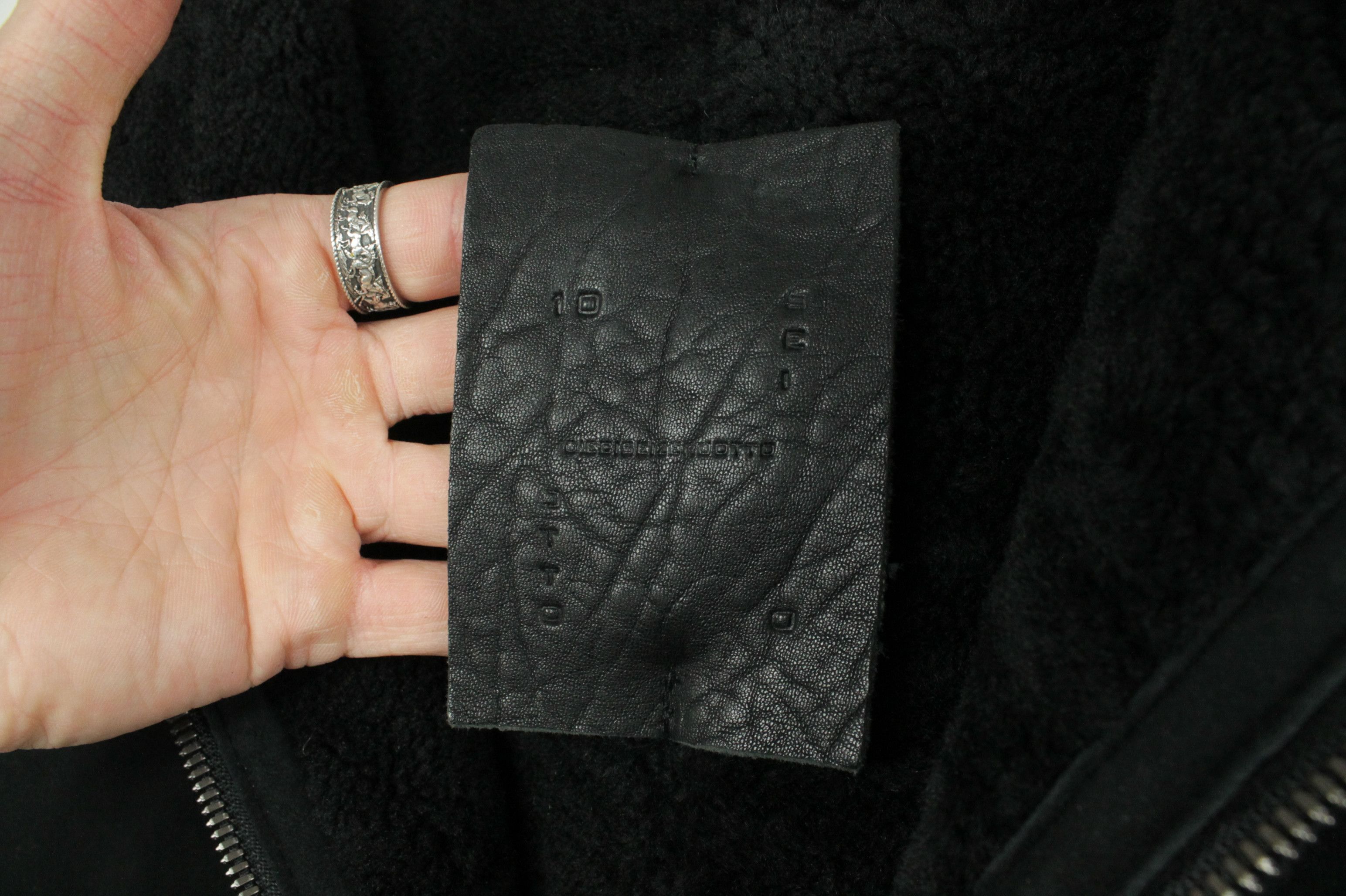 10sei0otto 10sei0otto Overlock Leather shearling Jacket Winter Hooded Size XS / US 0-2 / IT 36-38 - 3 Thumbnail