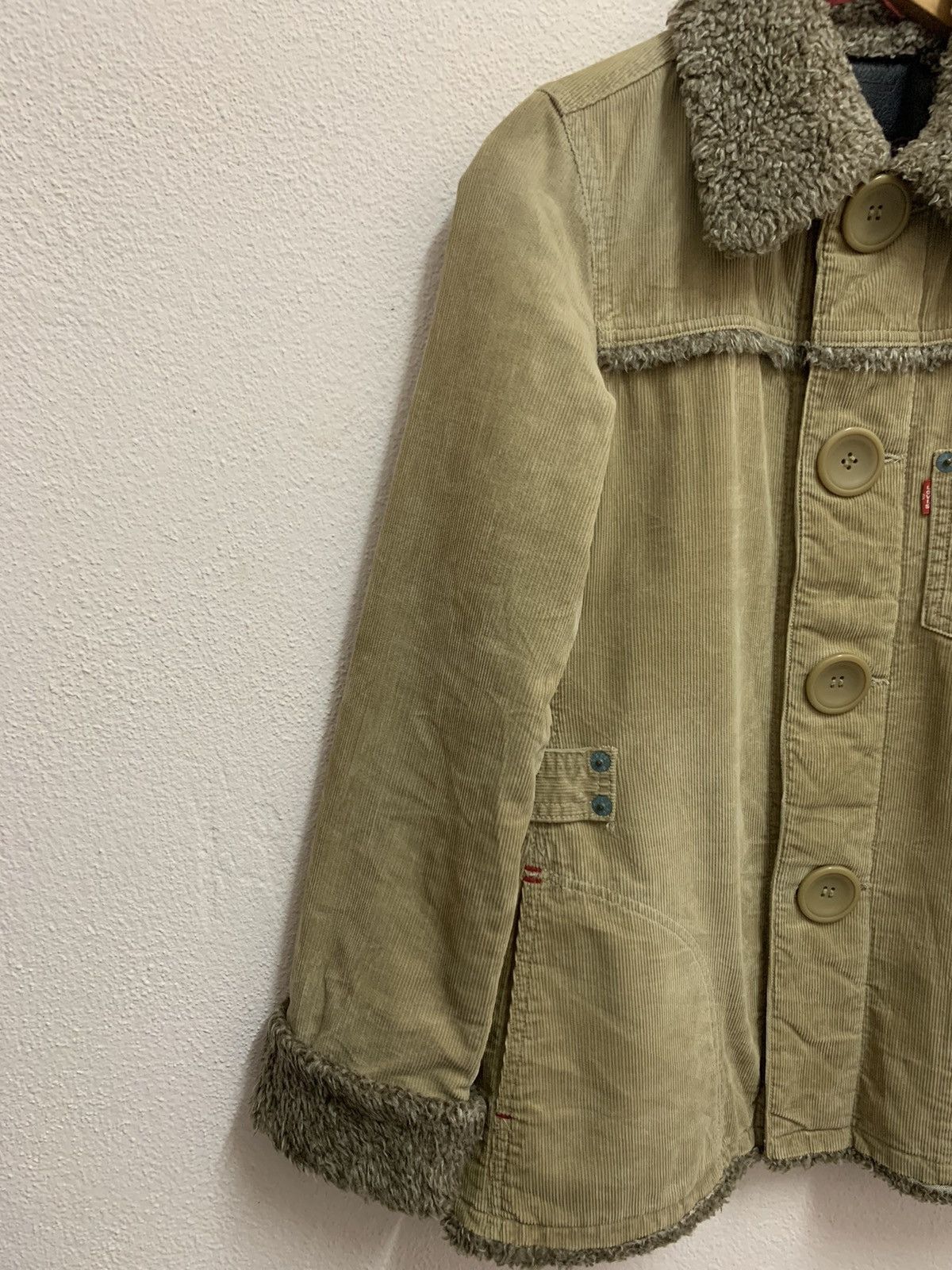 Levi's LEVIS Redloop Corduroy Sherpa Jacket Size S / US 4 / IT 40 - 4 Thumbnail