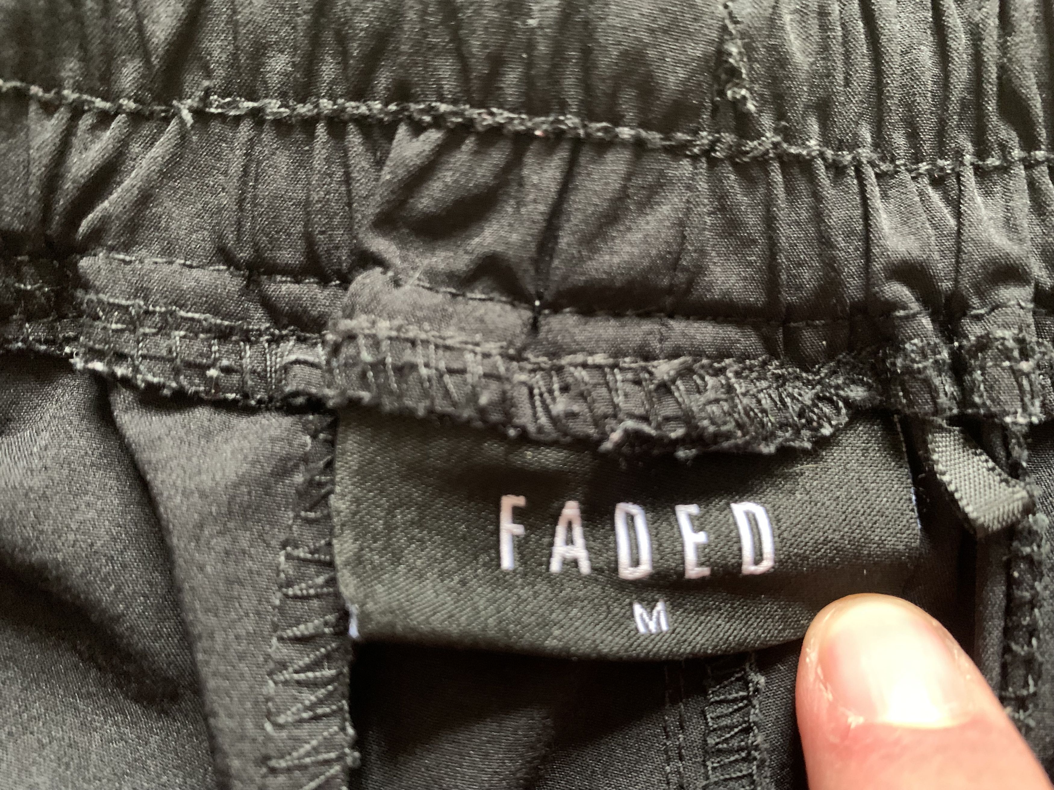 Other Faded Black Multi Pocket Shorts Size US 32 / EU 48 - 6 Thumbnail