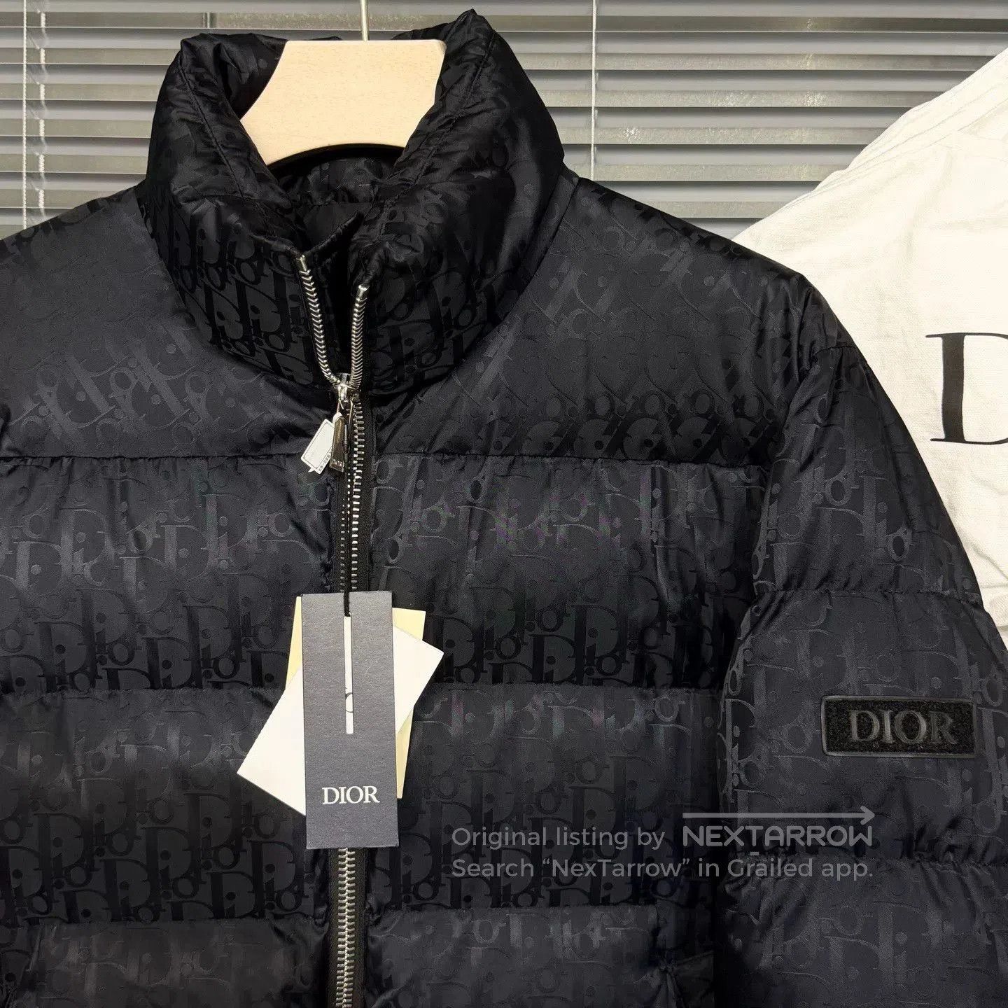 Dior dior black down puffer jacket size 46. Size US L / EU 52-54 / 3 - 3 Thumbnail