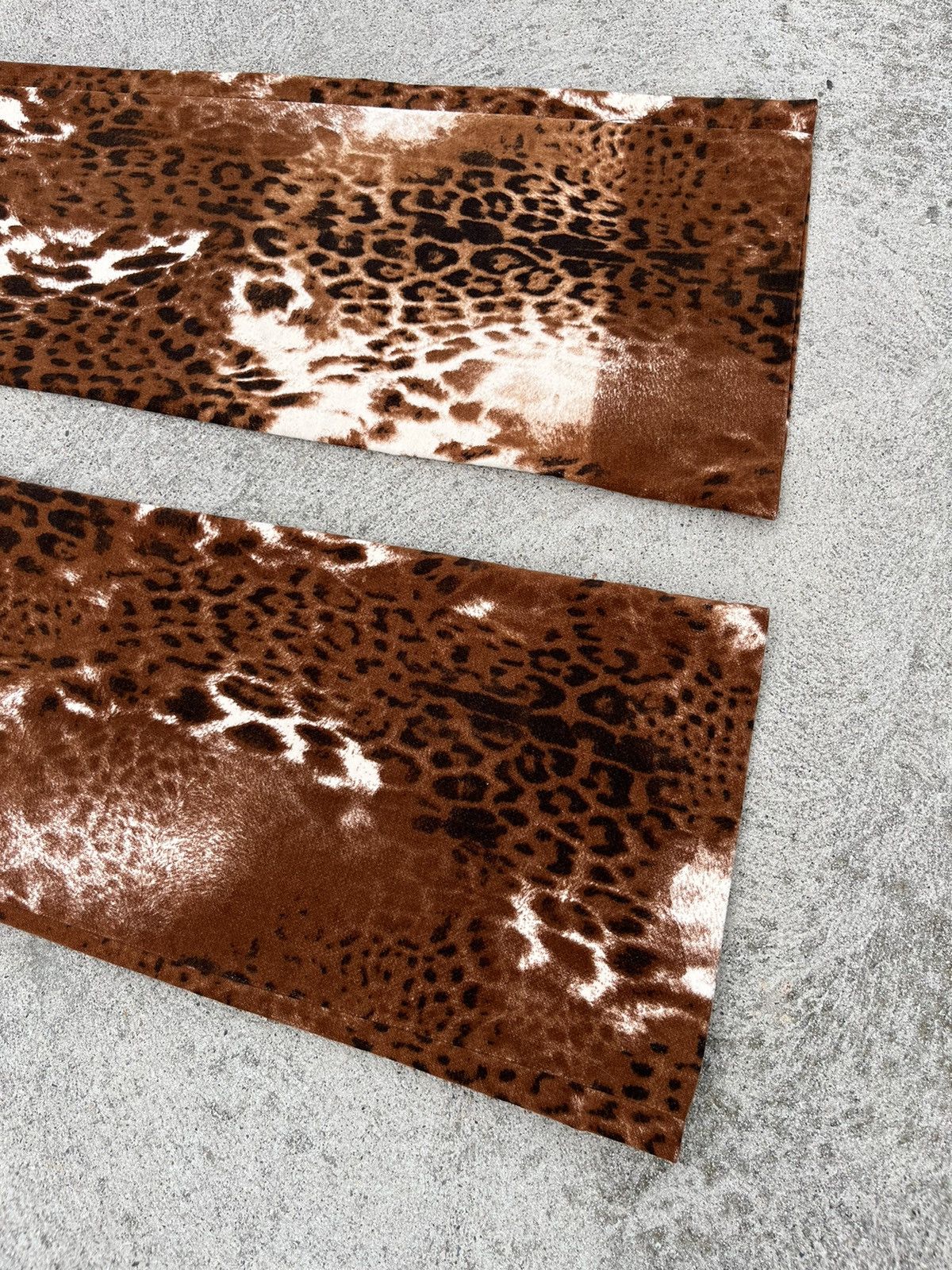 If Six Was Nine × Vintage Rare Vintage 90’s Lea Rome Leopard Print Flared Pants Size 28" / US 6 / IT 42 - 3 Thumbnail