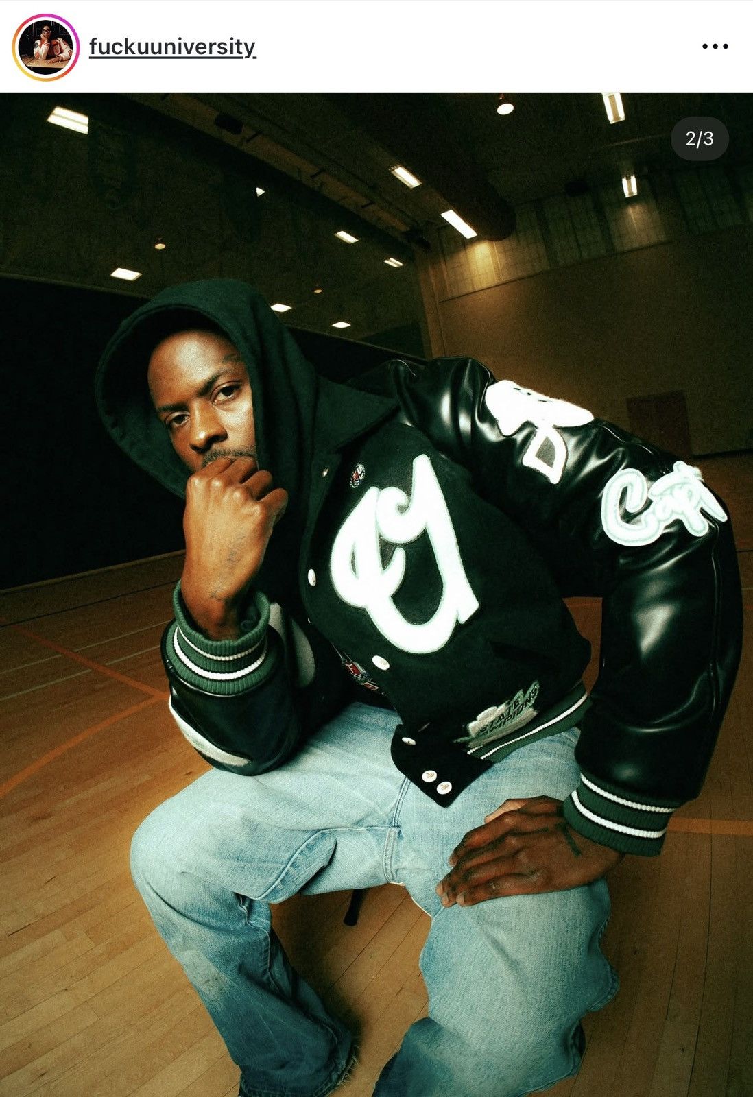 Other Fuck U University Letterman Jacket Size US XL / EU 56 / 4 - 1 Thumbnail