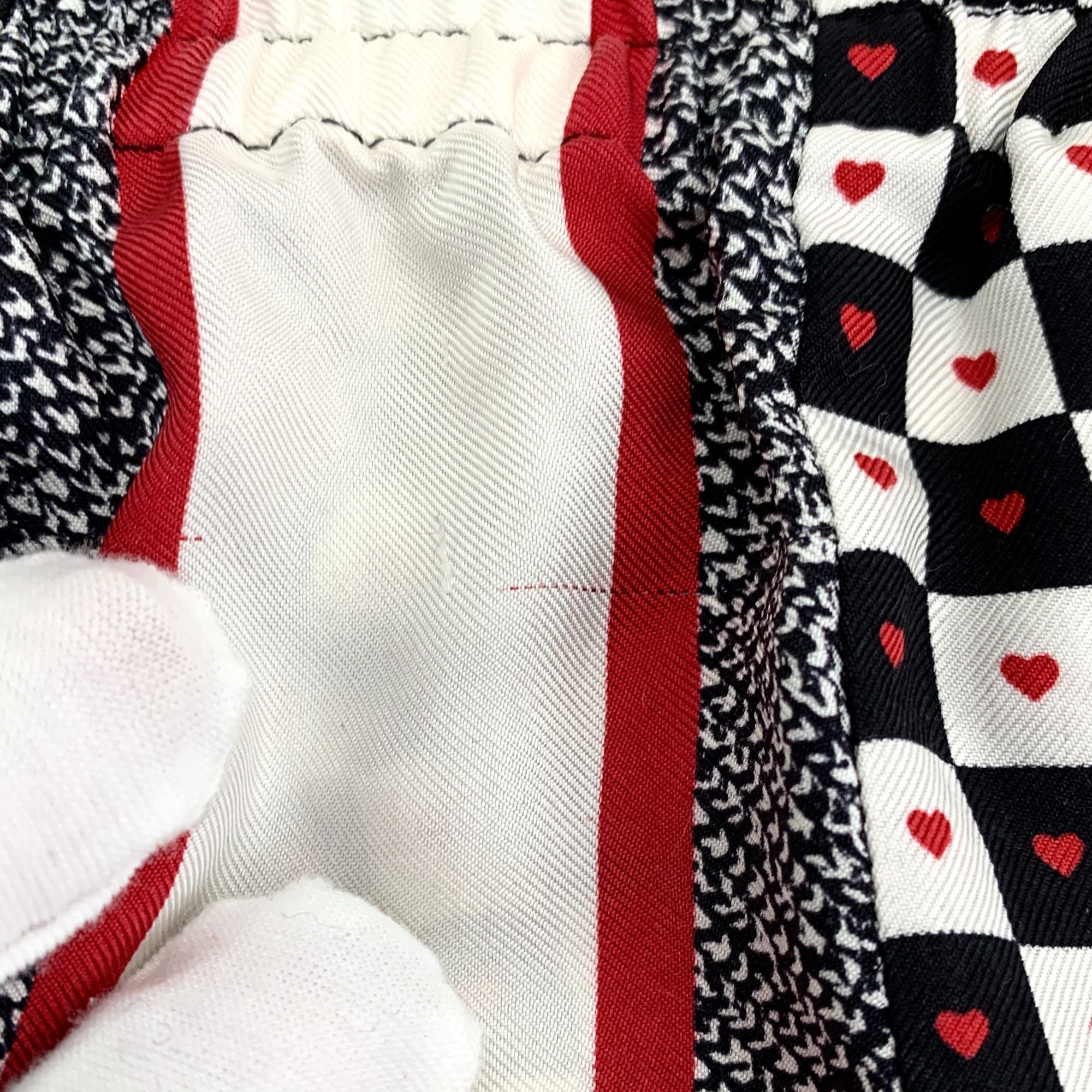 Dior Christian Dior Checkerboard Heart Pattern Shorts Size 24" / US 00 / IT 34 - 8 Thumbnail