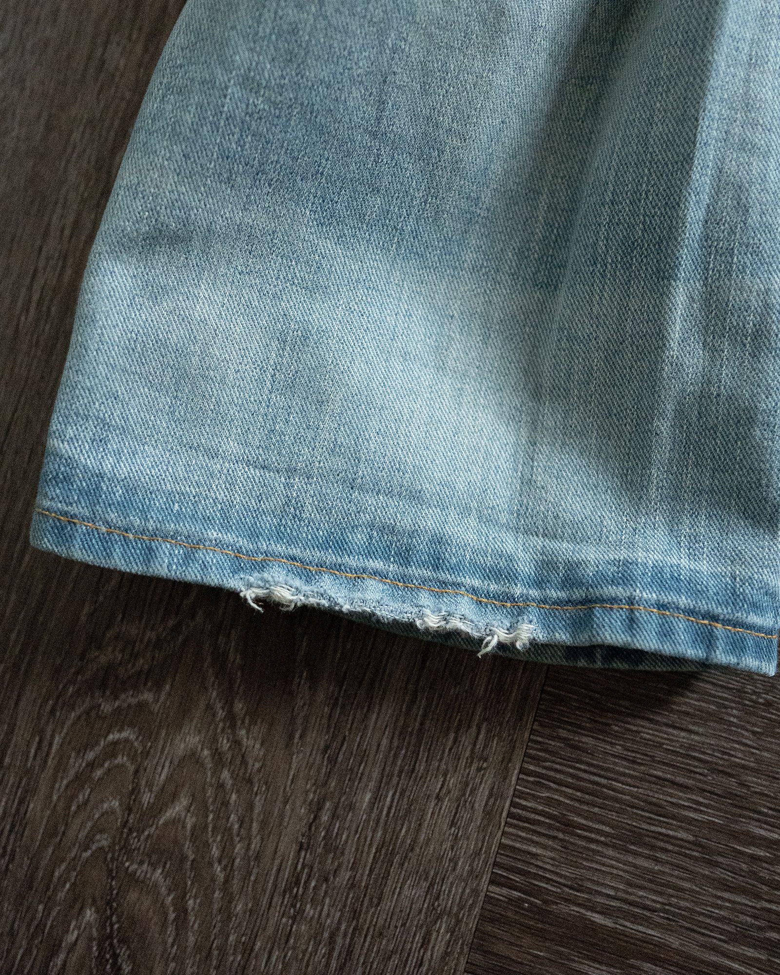 RRL Ralph Lauren Camden Washed Selvedge Denim – Straight Fit Size US 34 / EU 50 - 8 Thumbnail