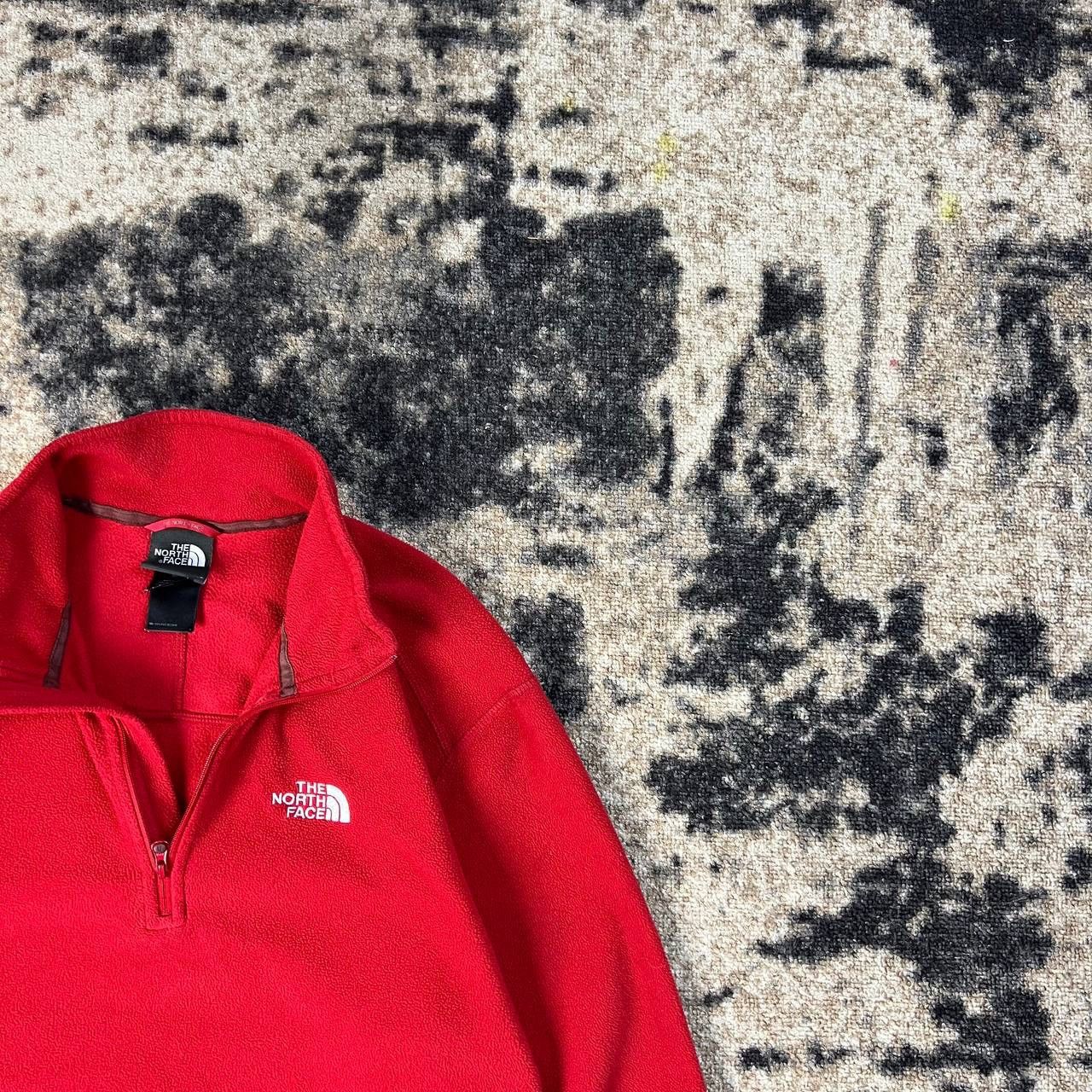 The North Face The North Face Quarter Zip Up Fleece Sweatshirt Size US M / EU 48-50 / 2 - 2 Thumbnail