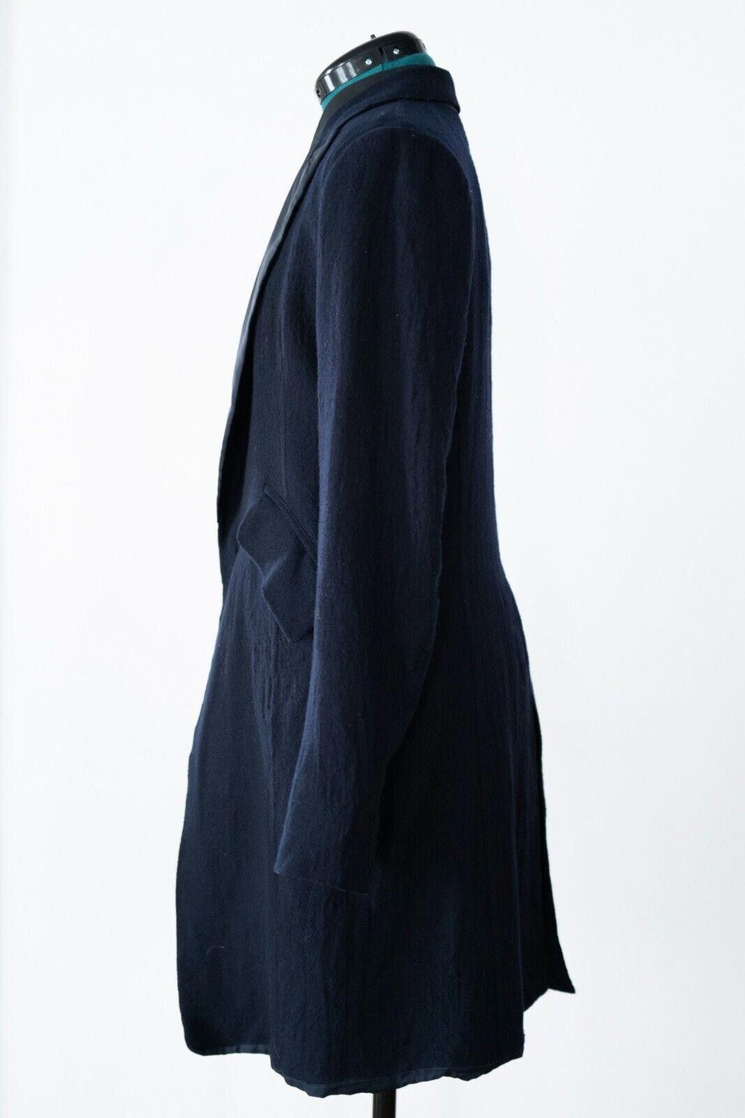 Y's Y's Yohji Yamamoto Wool Womens Overcoat Sz. M Size M / US 6-8 / IT 42-44 - 2 Thumbnail
