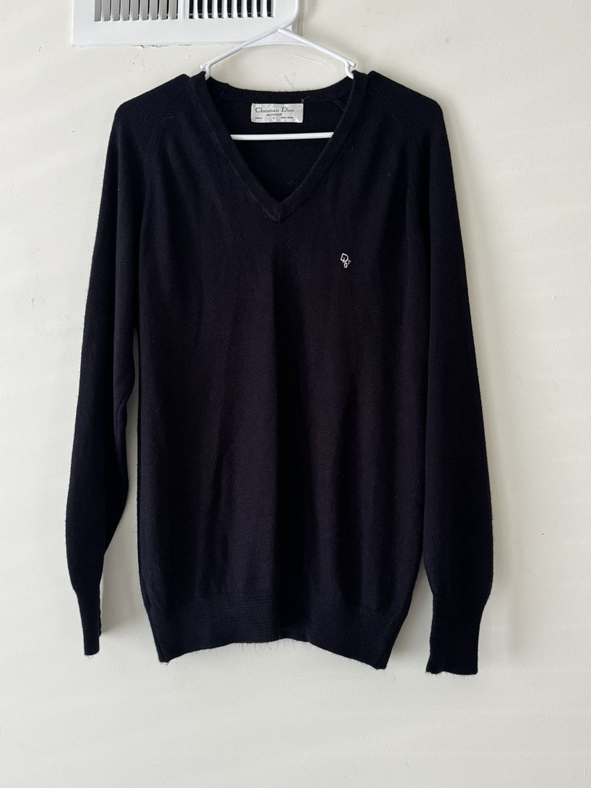 Dior × Hedi Slimane Dior Homme 1/1 Eye Beaded Mohair