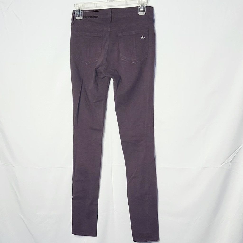 Rag & Bone Rag & Bone jeans legging skinny mid rise purple sz 25 Size 25" / US 0 / IT 36 - 5 Thumbnail