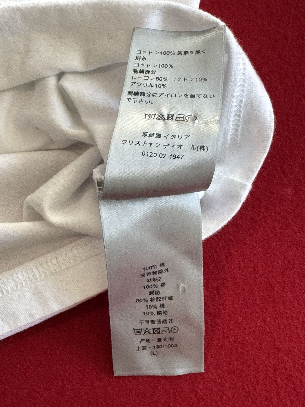 Dior Dior Atelier Embroidered Oblique White x Blk Size US L / EU 52-54 / 3 - 6 Thumbnail