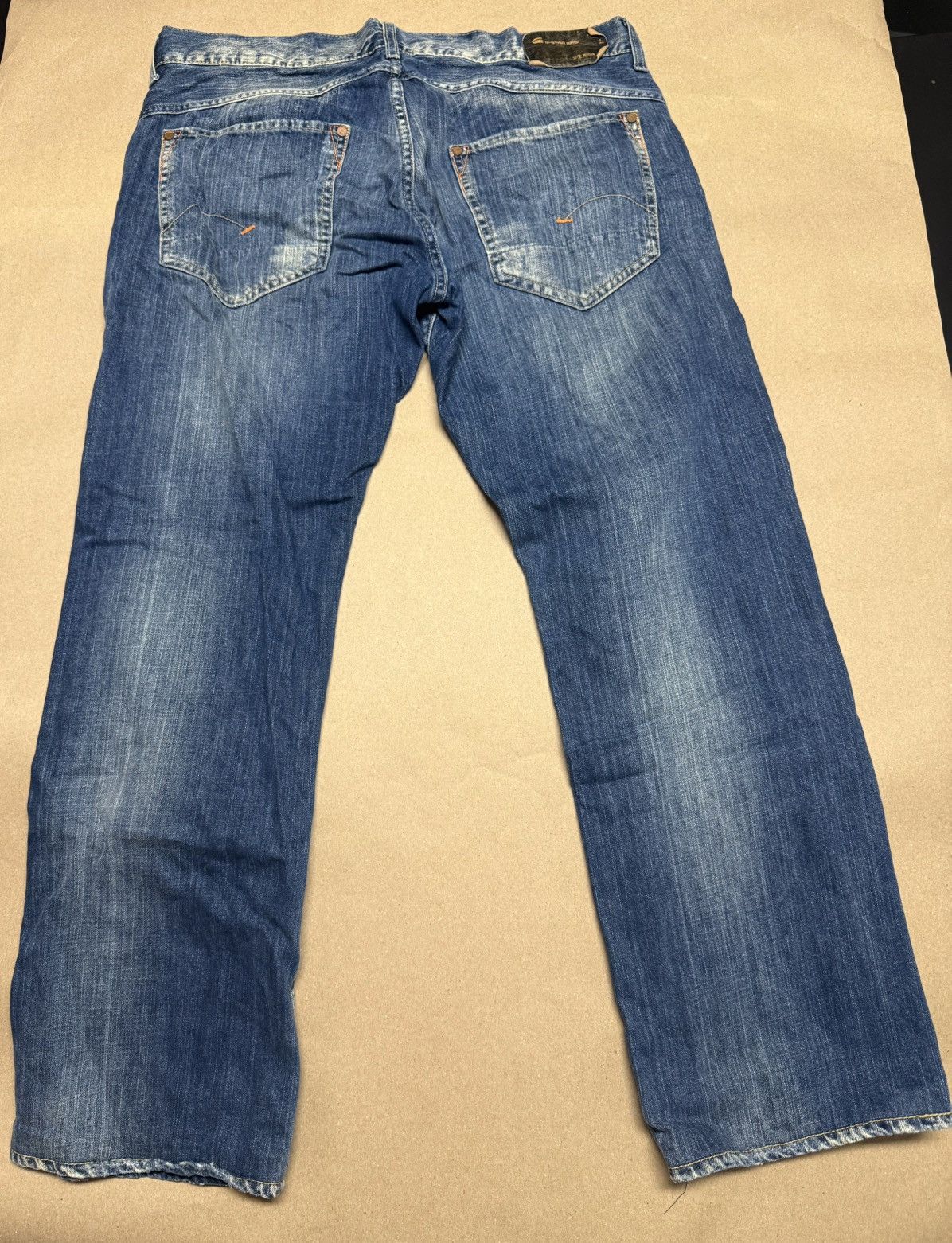 G-Star G Star Raw Denim Jeans Men’s 38 x 34 Rare! Size US 38 / EU 54 - 2 Thumbnail