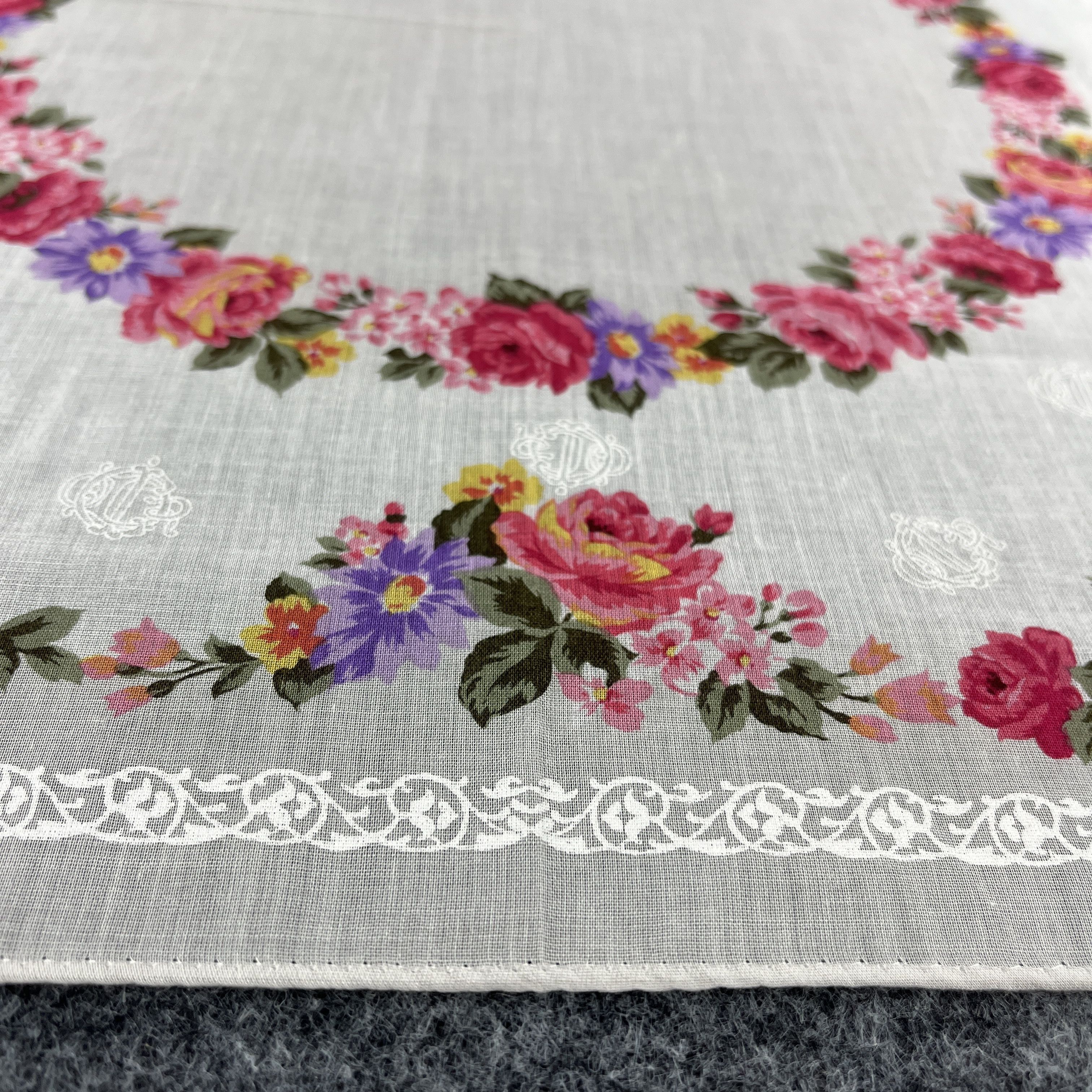 Vintage Christian Dior Handkerchief / Bandana / Neckerchief B094 Size ONE SIZE - 8 Thumbnail