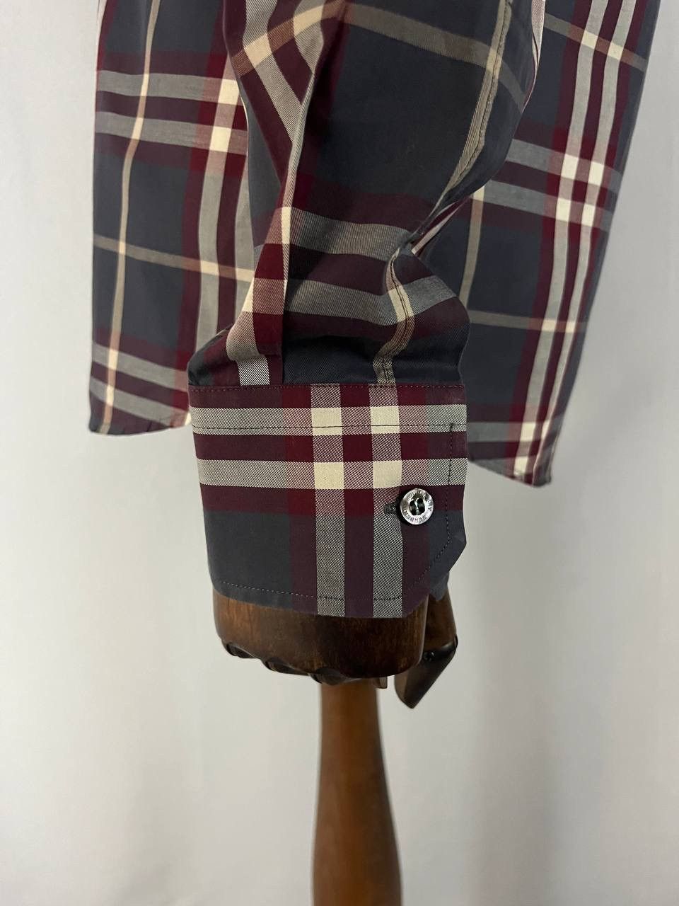 Burberry Burberry Shirt Nova Check Navy Size US L / EU 52-54 / 3 - 6 Thumbnail
