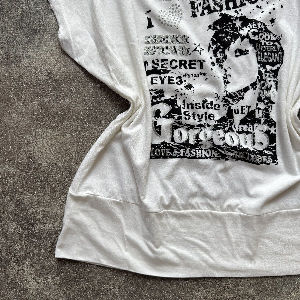 Hysteric Glamour 2000’s Aesthetic Y2K Glamour Sexy Archive T-Shirt Size M / US 6-8 / IT 42-44 - 4 Thumbnail