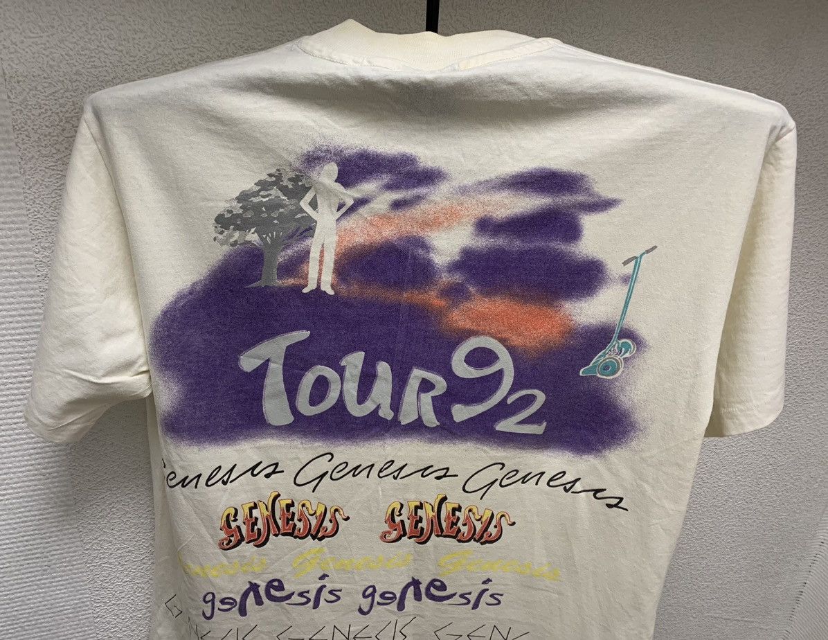 Band Tees Genesis 1992 fullprint single t-shirt M sz made in Usa tour Size US M / EU 48-50 / 2 - 12 Thumbnail