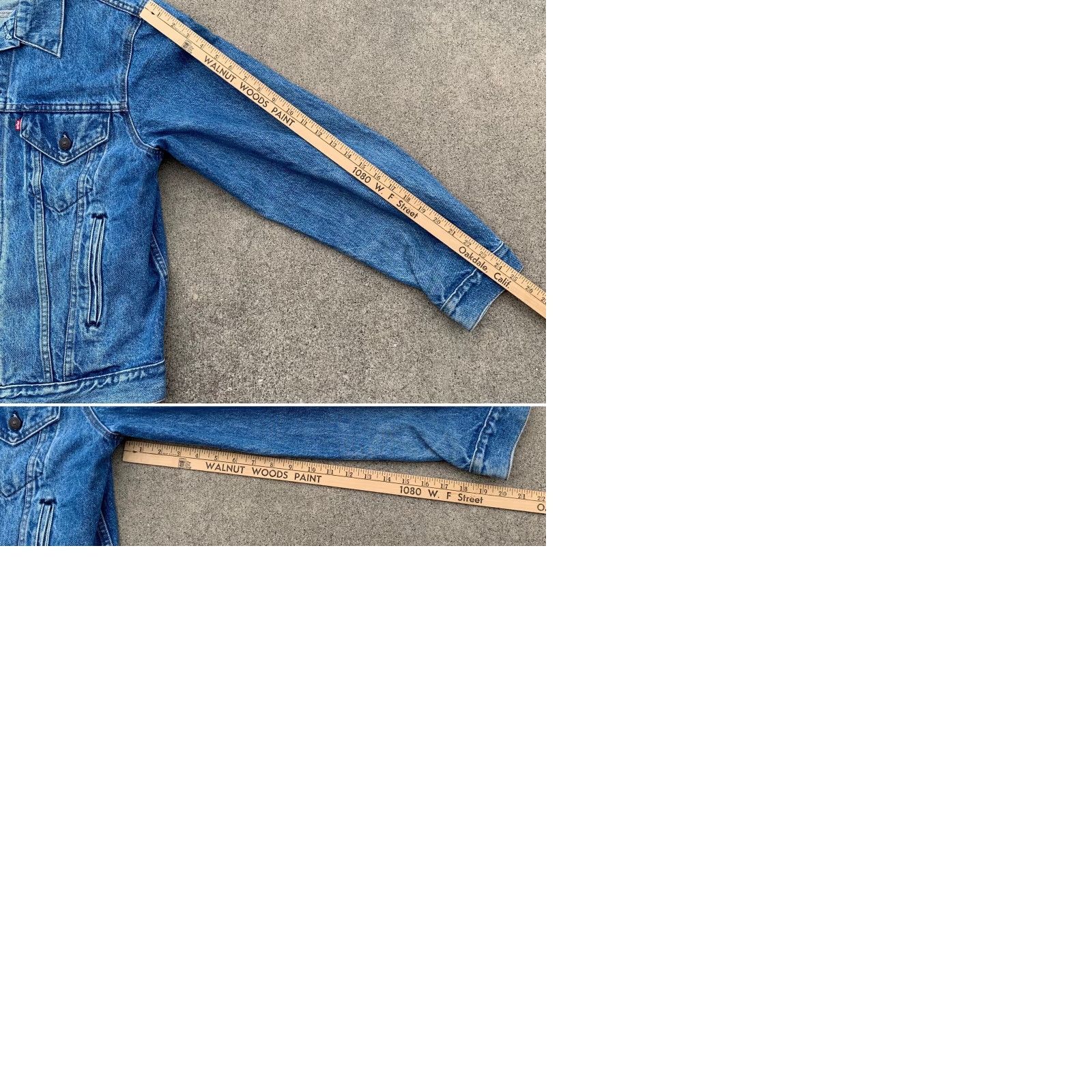 Levi's VINTAGE Levi's denim jacket trucker western Made in USA Size 46 L Blue Jeans/Trucker Regular Mens 80s 90s Cowboy Western Retro Size US 30 / EU 46 - 9 Thumbnail