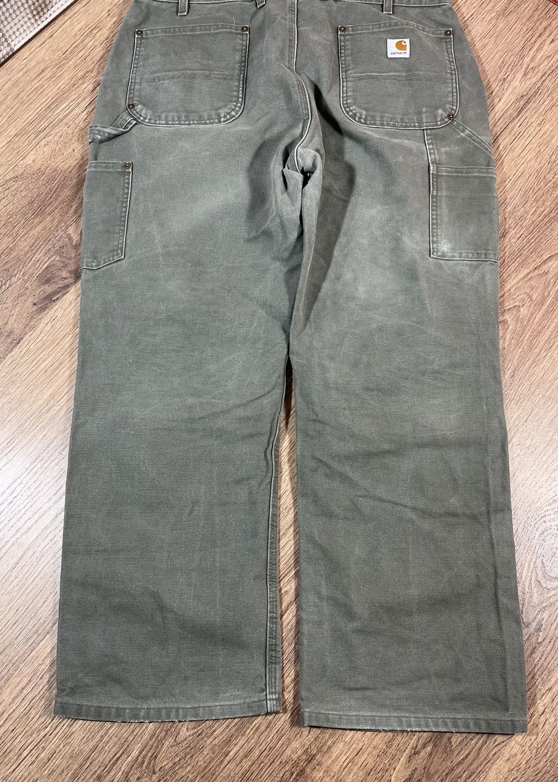 Carhartt Vintage Carhartt Green Double Knee Workwear Carpenter Pants Size US 38 / EU 54 - 11 Thumbnail