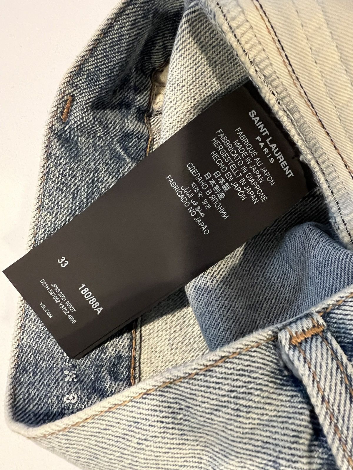 Saint Laurent Paris Saint Laurent men’s ripped blue jeans. 33. $890 Size US 33 - 12 Thumbnail