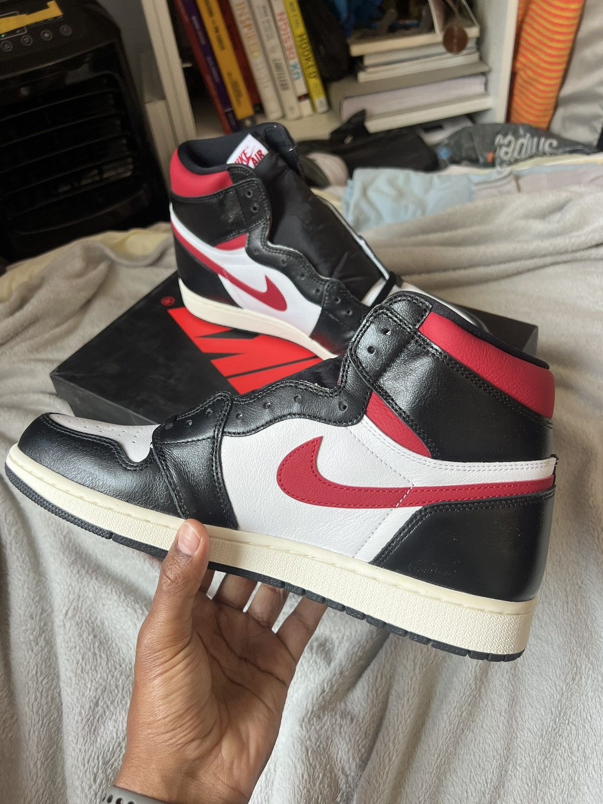 Jordan Brand Nike Air Jordan 1 Gym red 47 Size US 12.5 / EU 45-46 - 3 Thumbnail