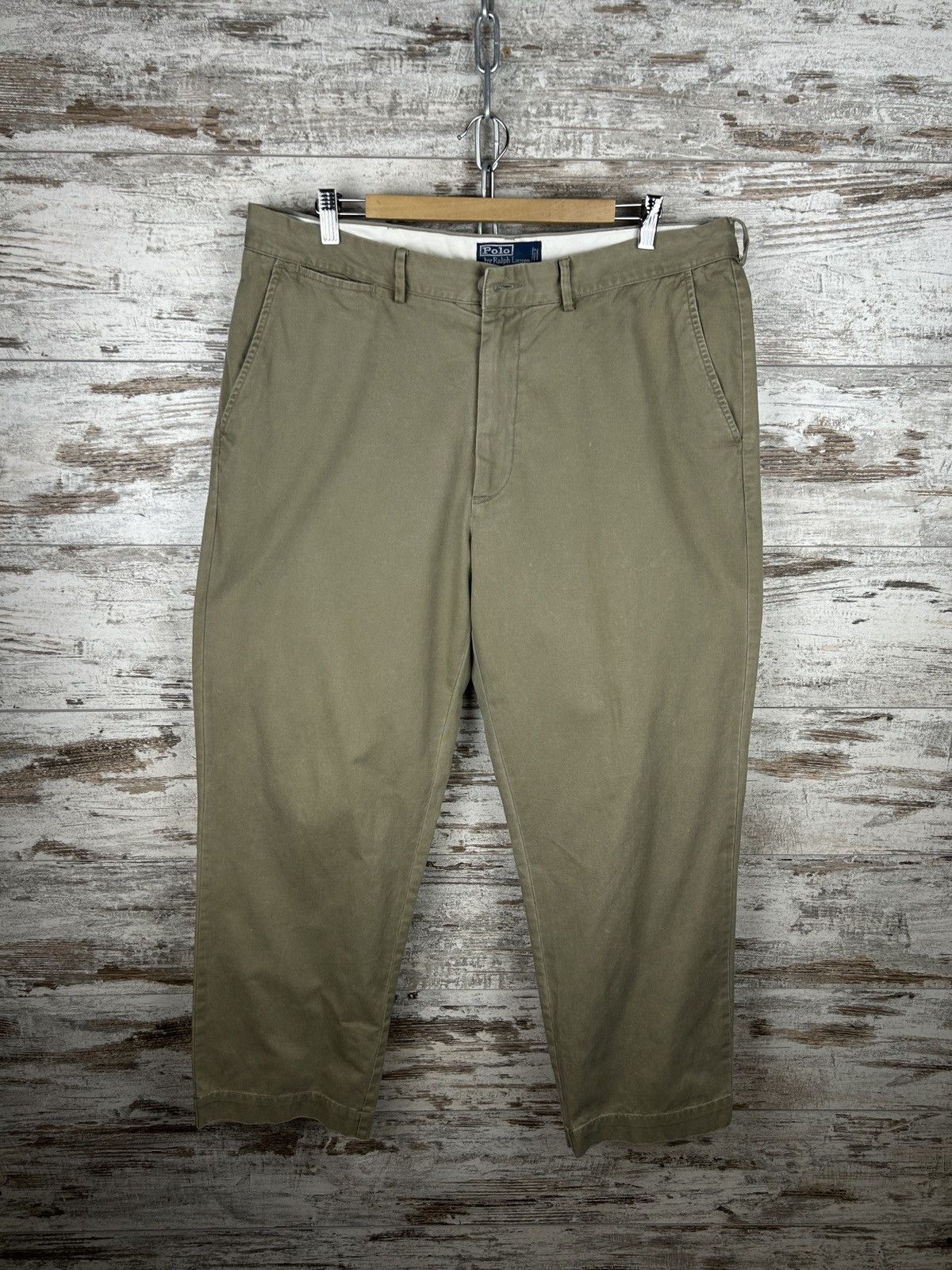 Polo Ralph Lauren × Vintage Mens Vintage Polo Ralph Lauren Trousers baggy pants y2k rare Size US 38 / EU 54 - 5 Thumbnail