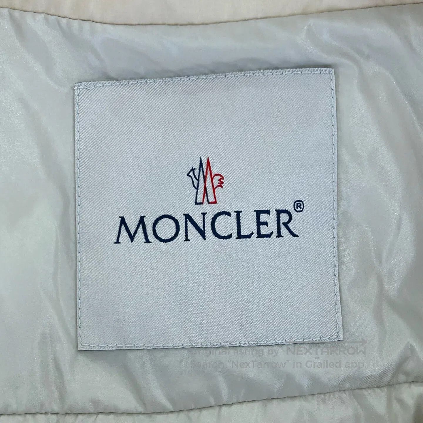 Moncler Moncler size1 Off-white down vest Size S / US 4 / IT 40 - 3 Thumbnail