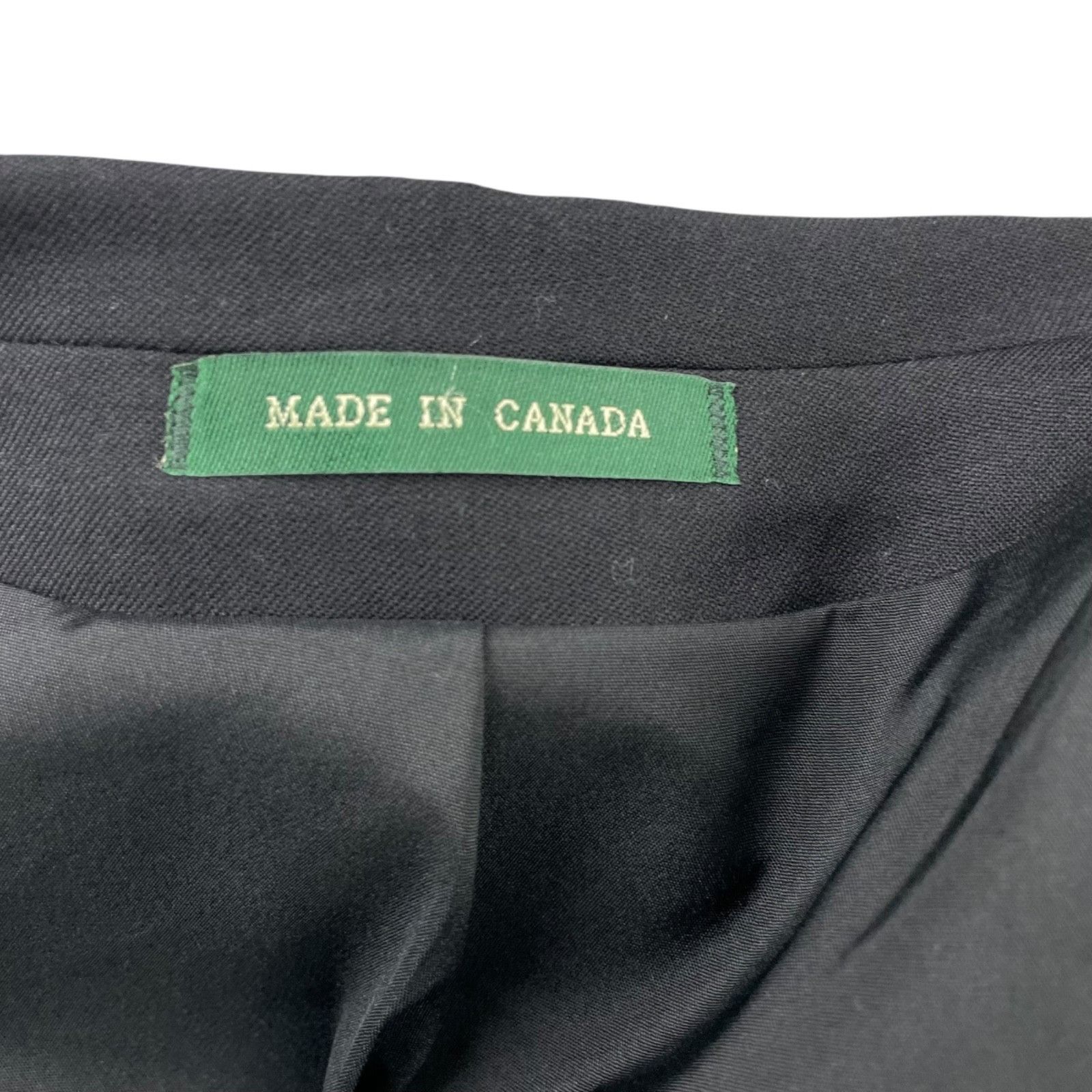 Lauren Ralph Lauren Ralph Lauren LRL Men's 100% Wool 2-Button Blazer Black • 46R Size 46R - 4 Thumbnail