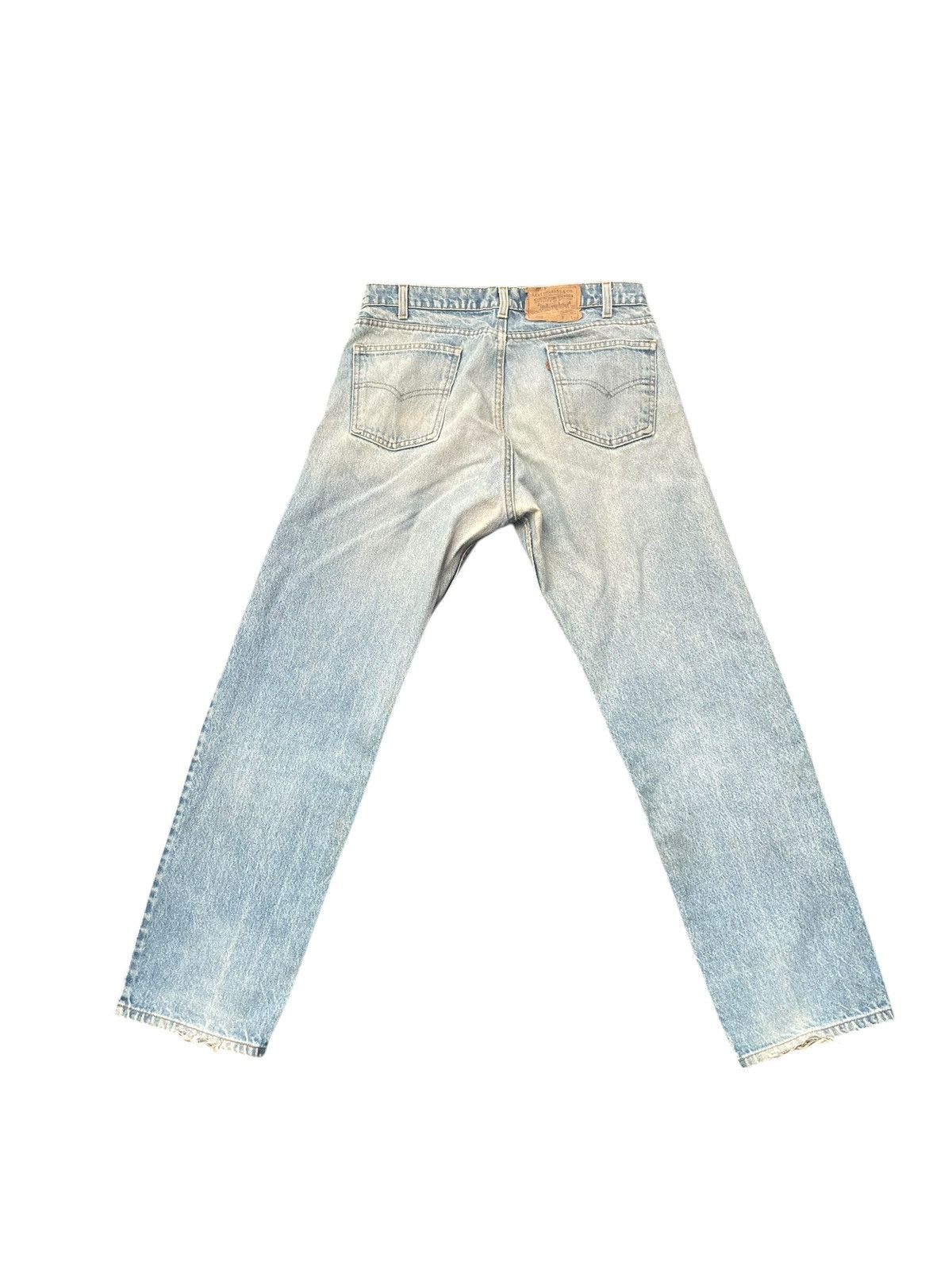 Levi's Vintage 1989 Levis 505 Orange Tab USA Size US 33 - 8 Thumbnail