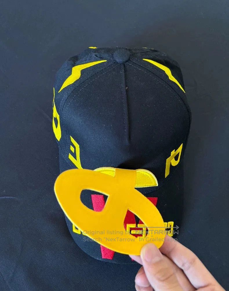 Walter Van Beirendonck Walter Van Beirendonck Embroidered Alien Hat - dmc. Size ONE SIZE - 3 Thumbnail